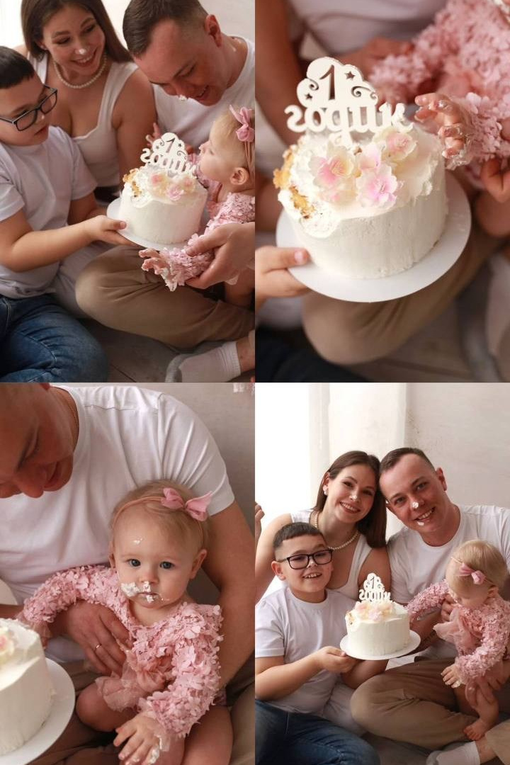 1 годик. Фотограф новорождённых малышей и детский фотограф В Казани Лана Максим