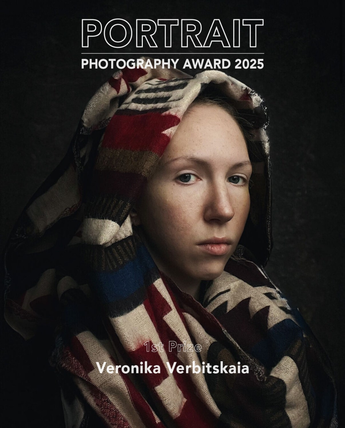 1st Prize for My Self-Portrait — The Independent Photographer Portrait Competition. Veronika Verbitskaia|Photographer Dublin
