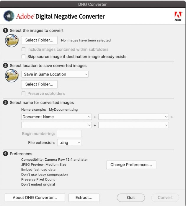 Adobe Digital Negative Converter. Фотошкола Елены Светловой (Санкт-Петербург)
