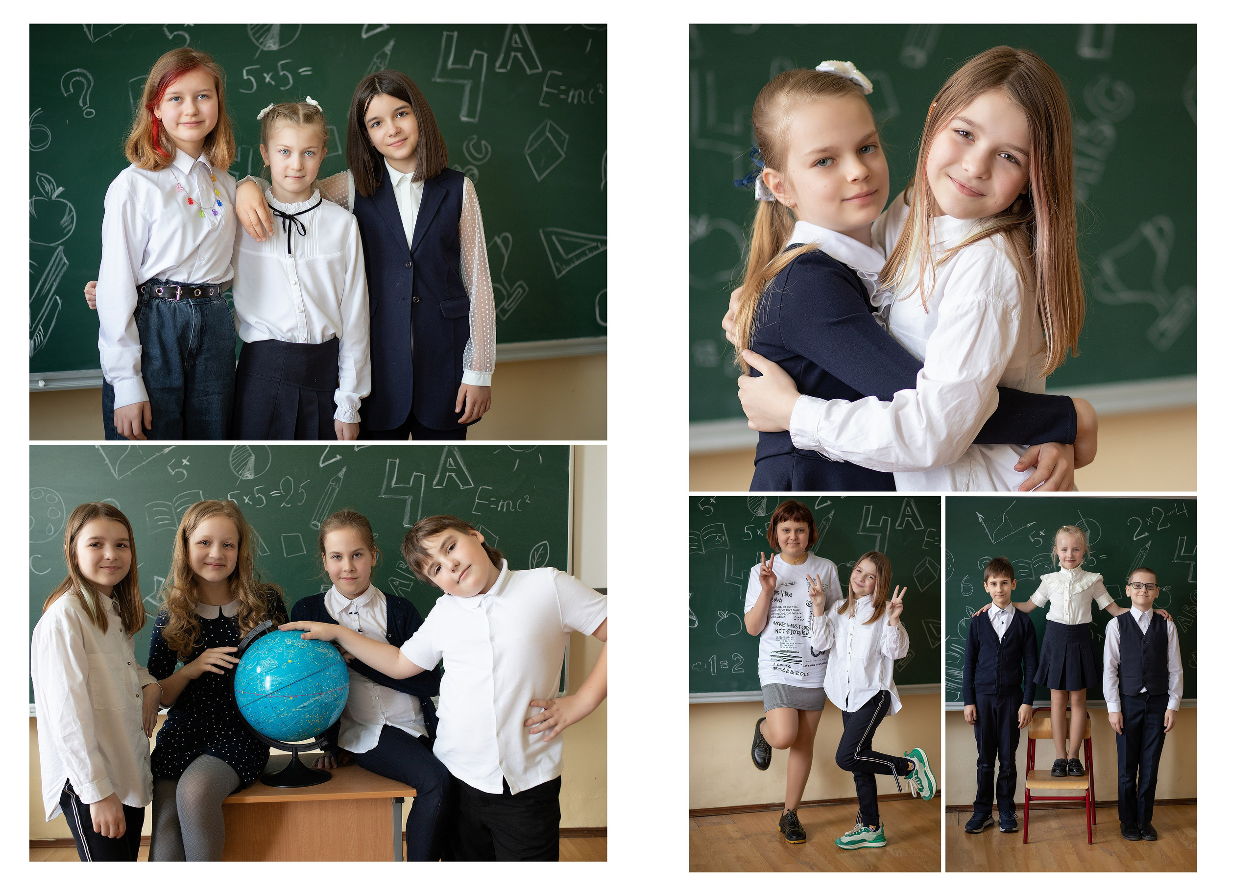 Альбом 40 ОБЩИЙ для младших классов. Выпускные альбомы для школ и детских садов — фотокниги и виньетки