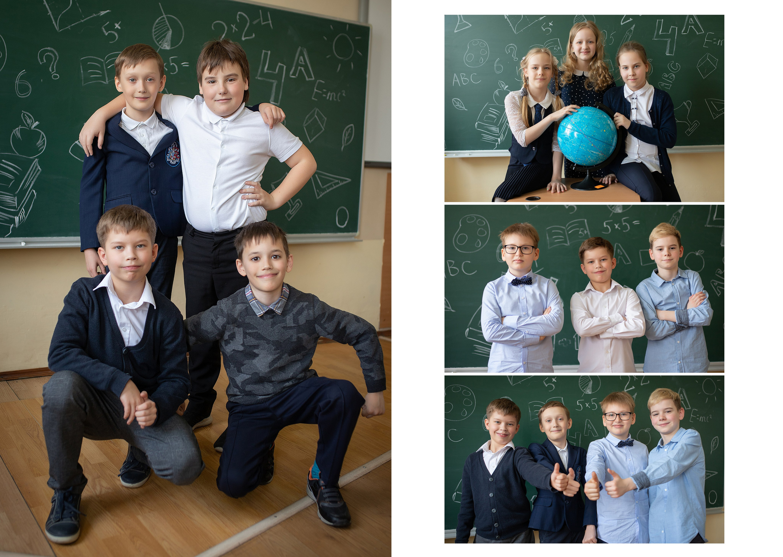 Альбом 40 ОБЩИЙ для младших классов. Выпускные альбомы для школ и детских садов — фотокниги и виньетки