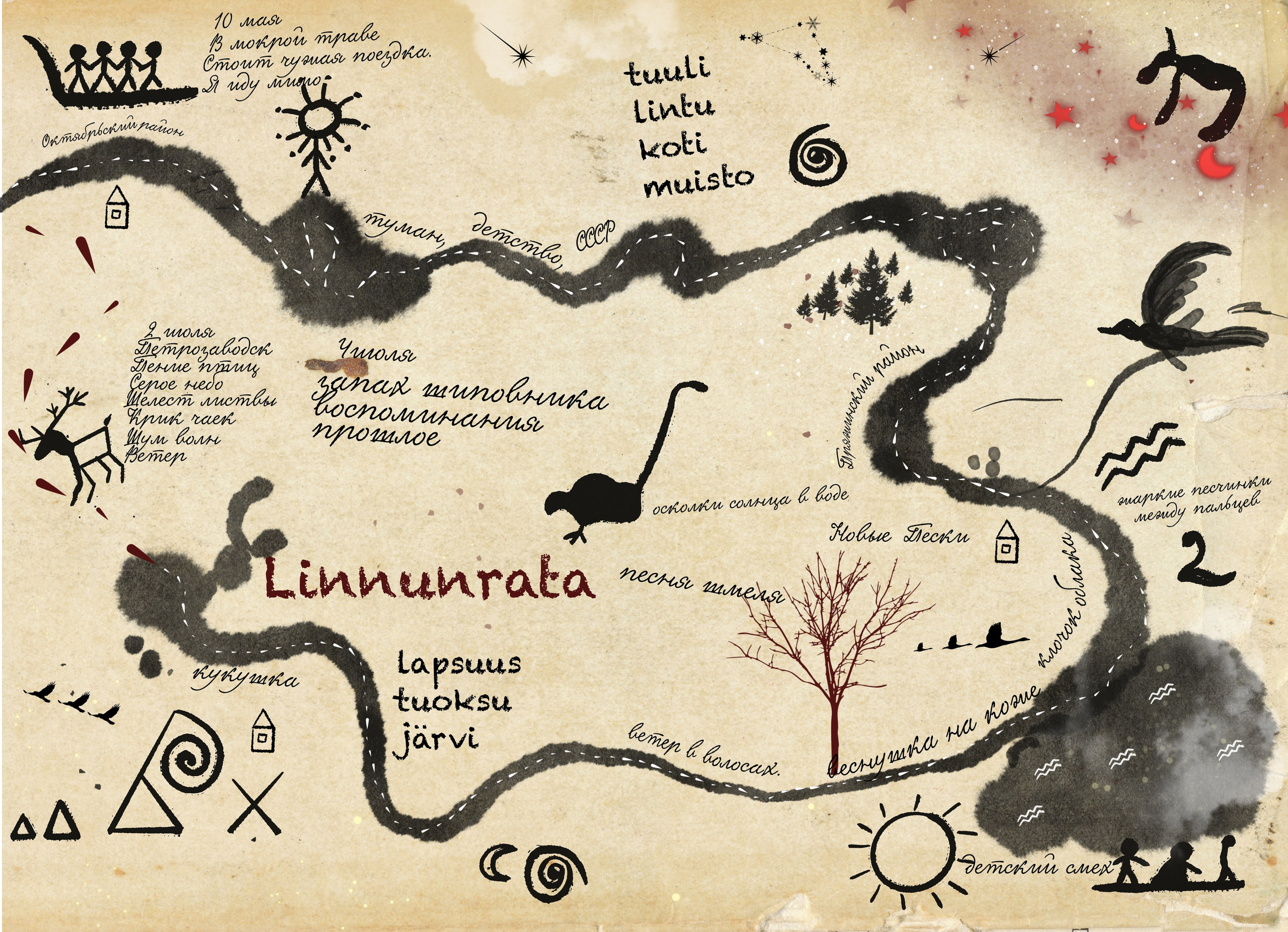 Linnunrata. Художница Анна Чоботова