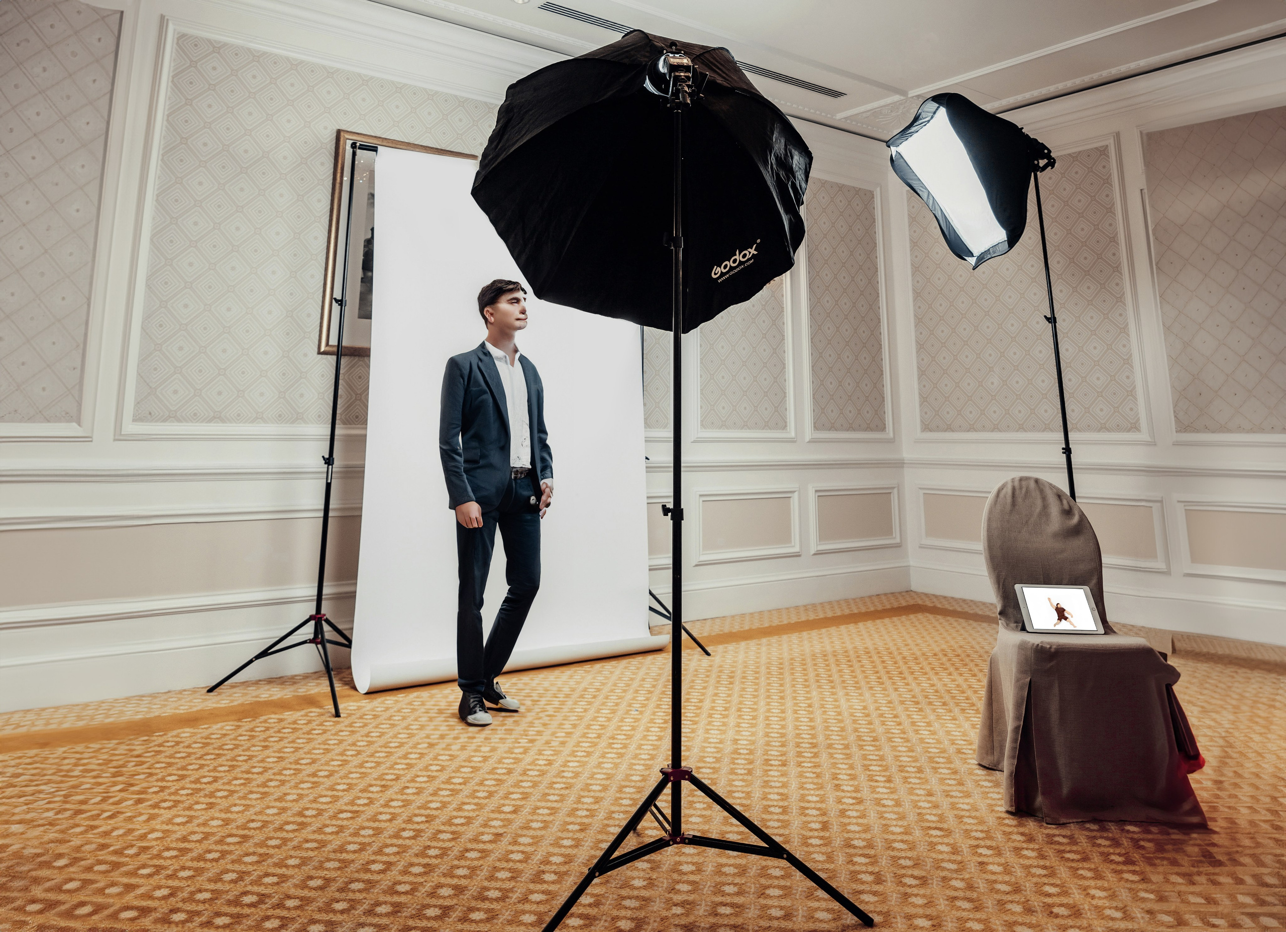 Райдер для съемки портретов на выезде. Фотограф Балаев Михаил