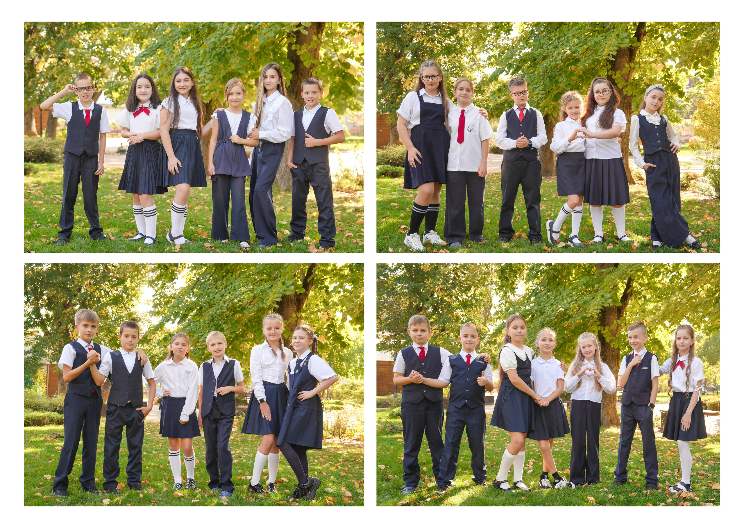 ШКОЛА «ПЕРСПЕКТИВА» 4 А КЛАСС. Красивый выпускной альбом в Краснодаре