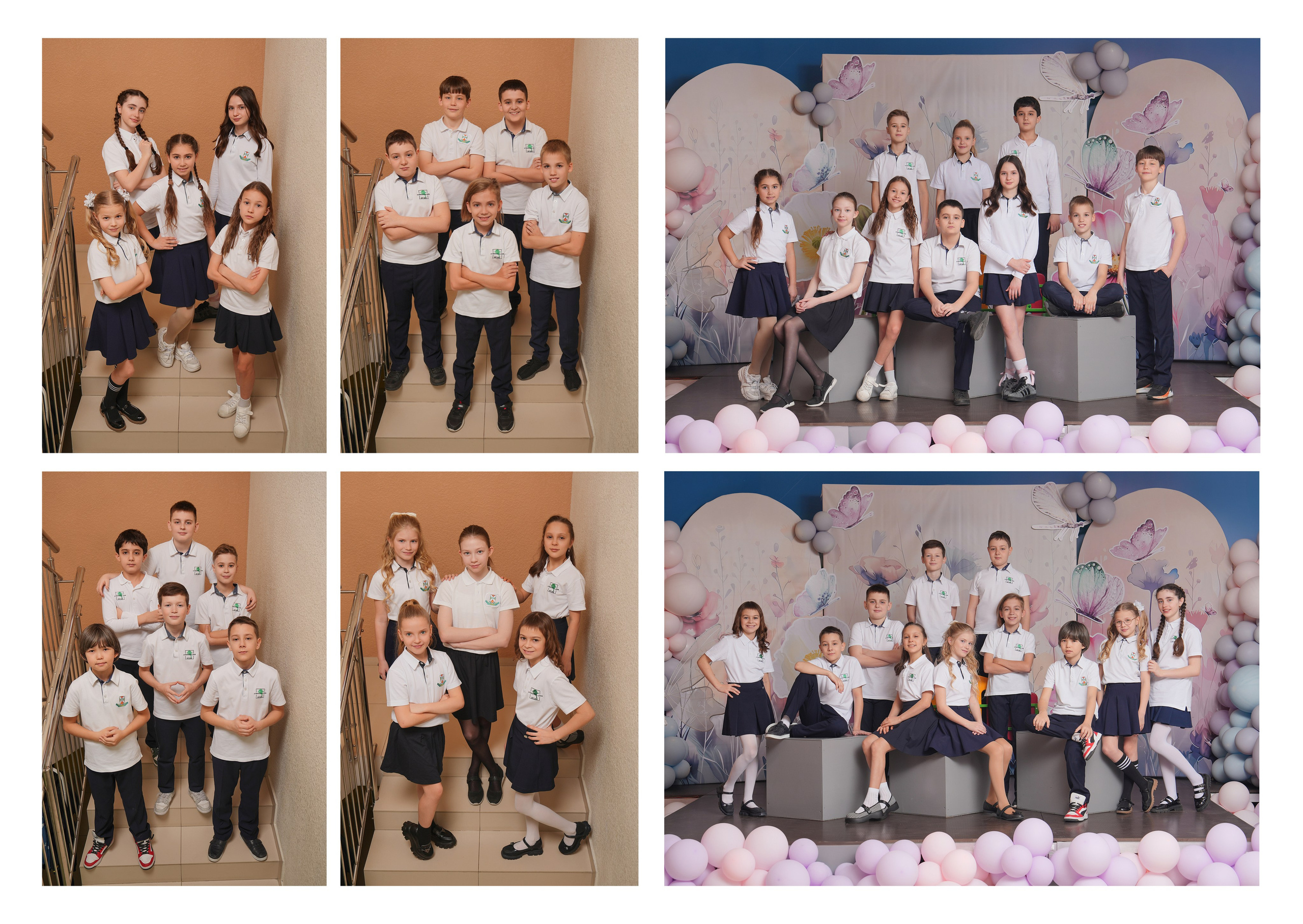 ГИМНАЗИЯ «ЛИДЕР» — 4 «А» класс. Красивый выпускной альбом в Краснодаре