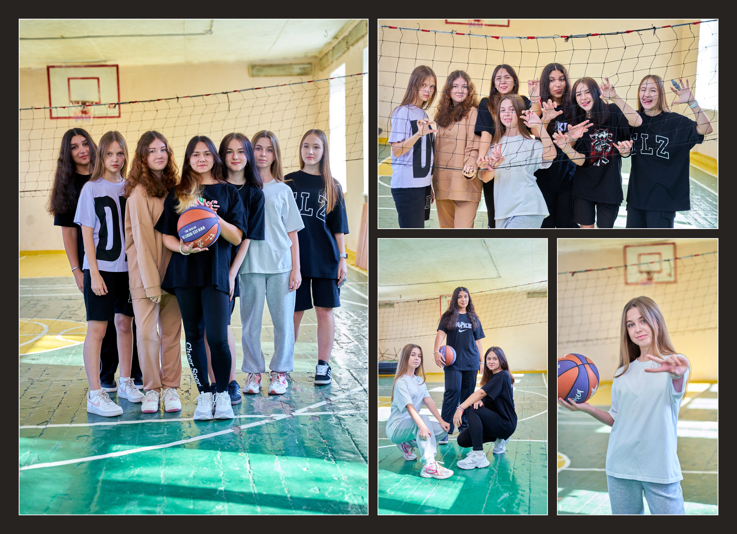 Примеры готовых разворотов. Школа. Выпускные фотокниги во Владивостоке Джуган Елена