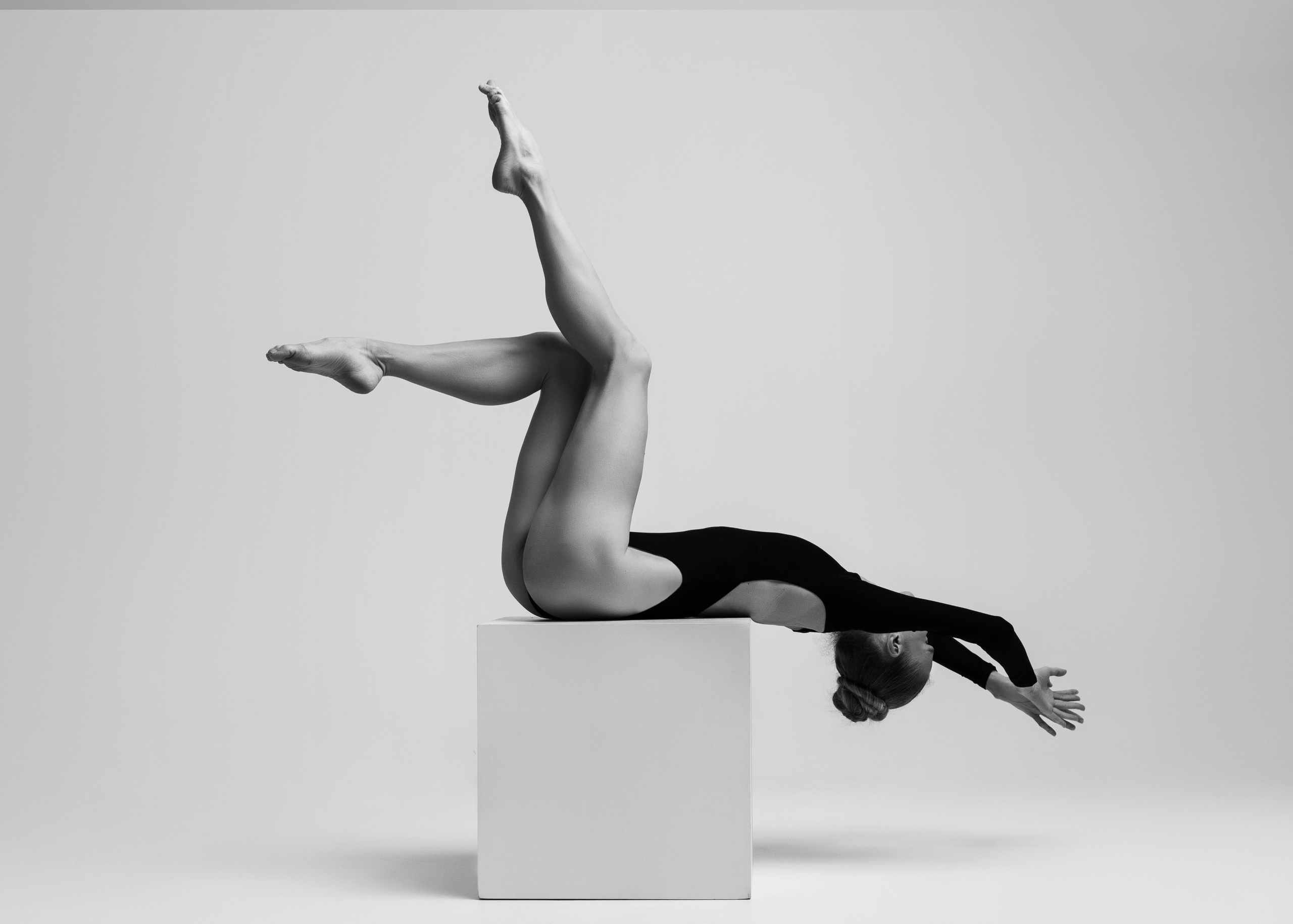 Сольная балетная фотосессия в студии. Фотограф Игорь Каширин