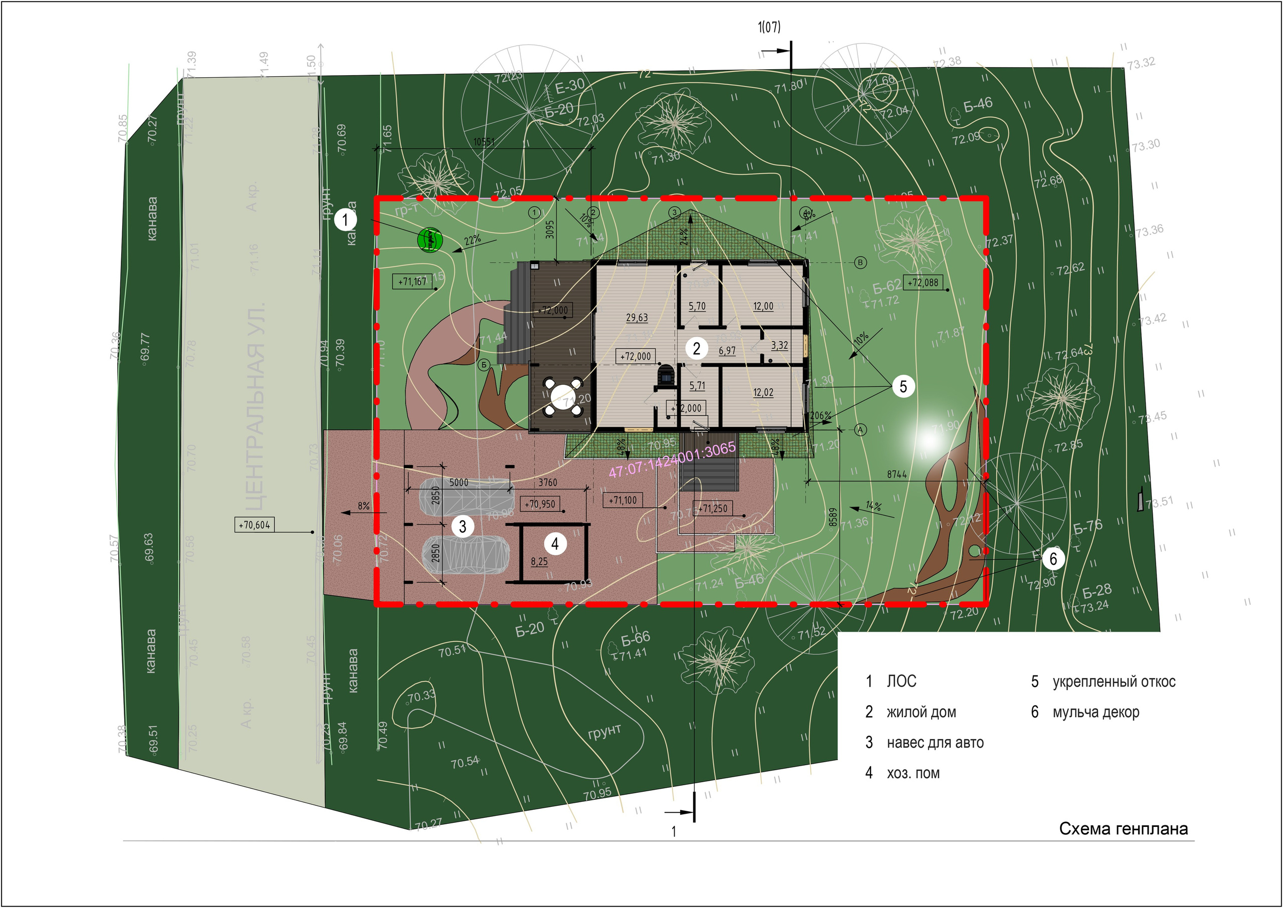 The vallage house 2. Архитектурная визуализация