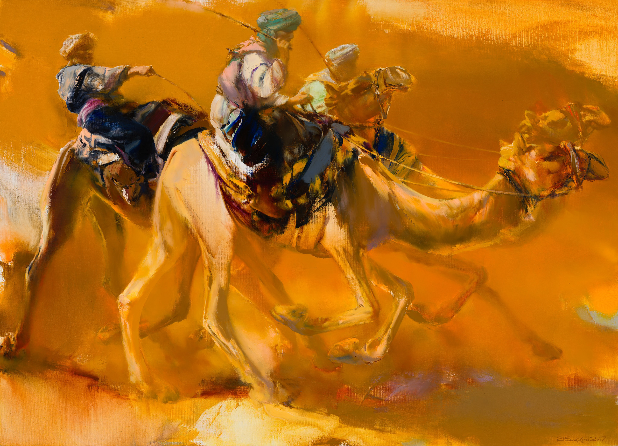 «Скачки на верблюдах» - Валерий Блохин