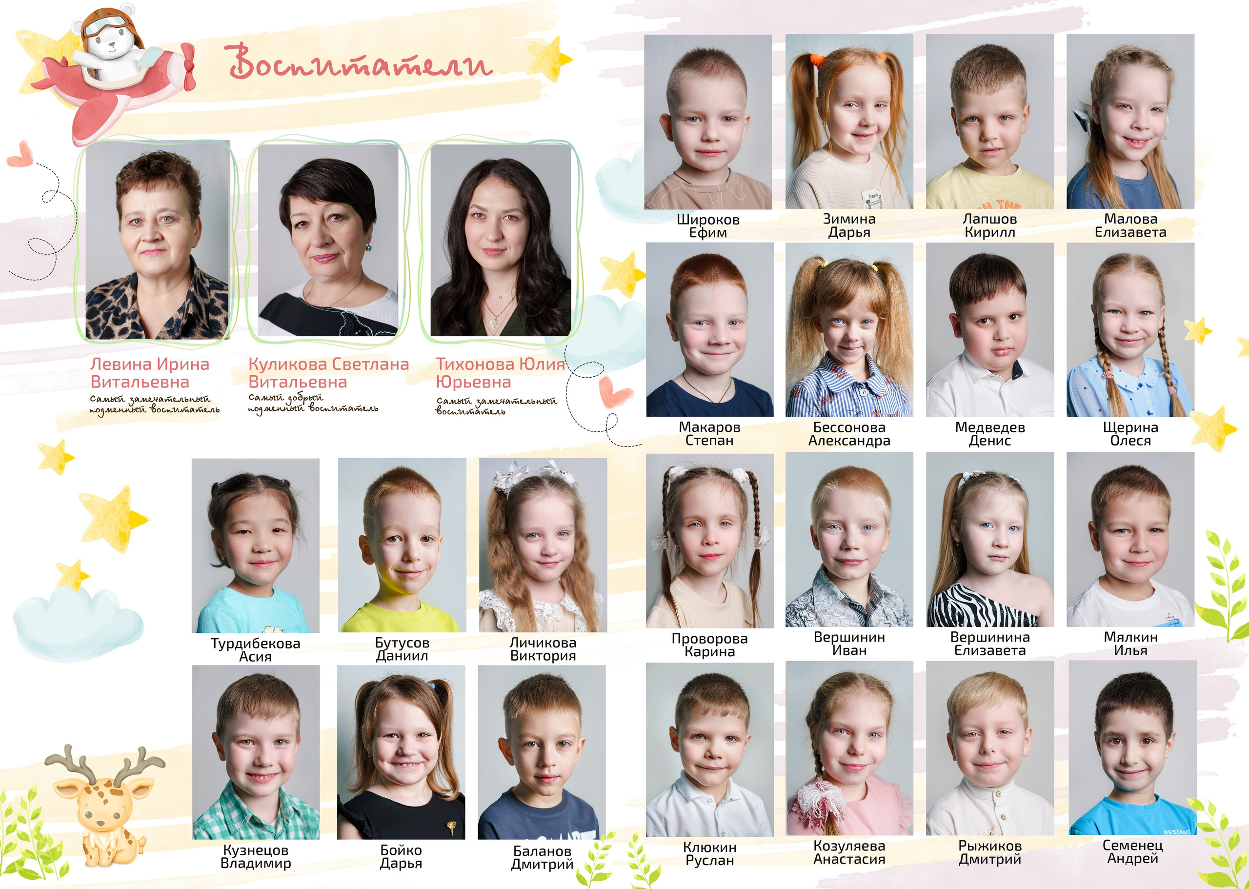 Всё про съёмку в детском саду. Фотограф новорожденных в г. Павлово Беспалова Екатерина