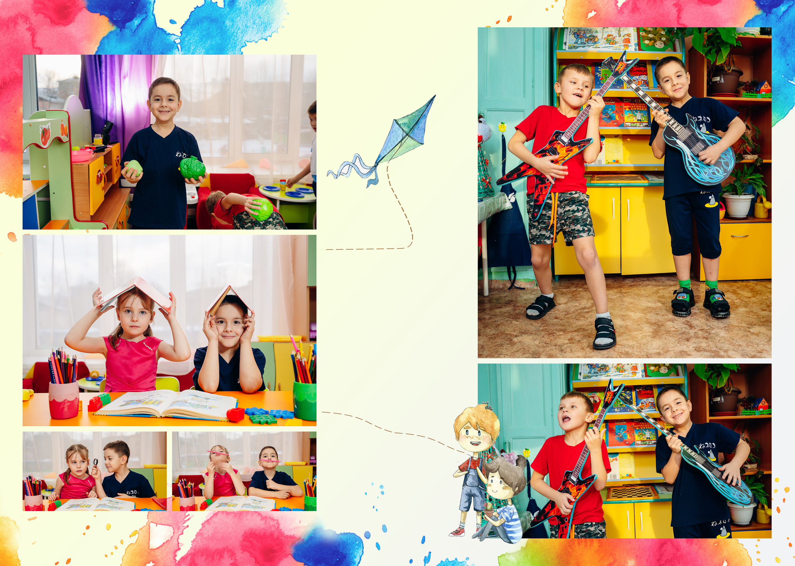 Серебро (дет.сад). Выпускные альбомы для детского сада и школы в Красноярске Мария Русяев