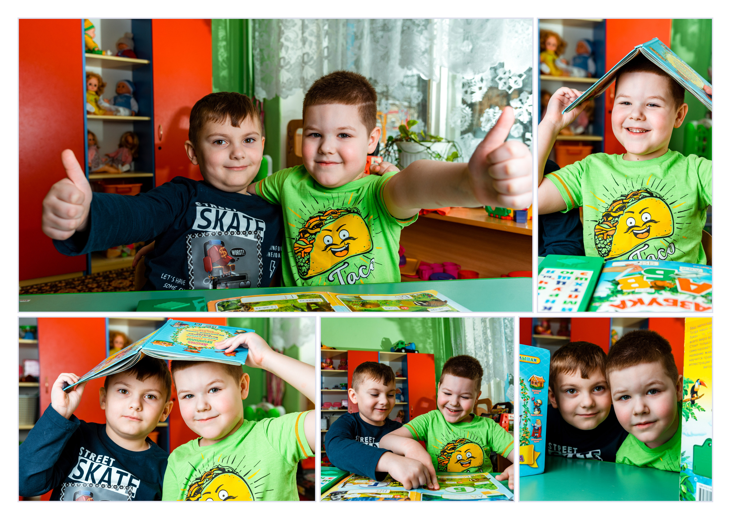 Персональный альбом премиум для детского сада в Москве. Выпускной альбом