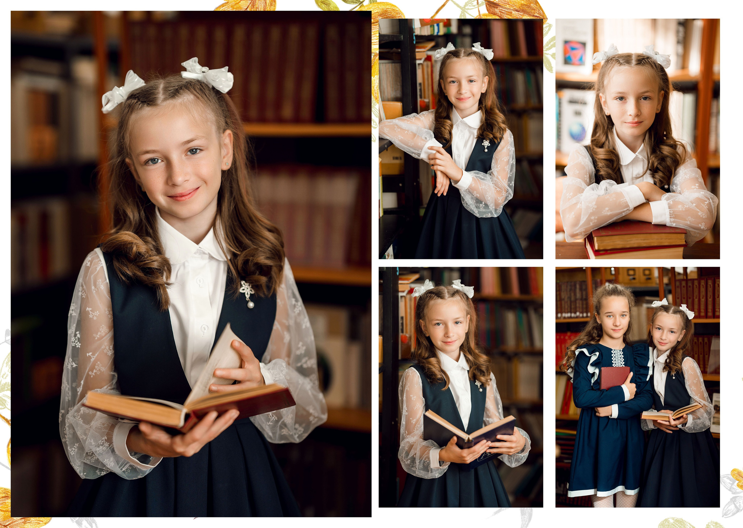 Младшая школа АЛЬБОМ 12 разворотов. Выпускные альбомы ДНР, Донецк