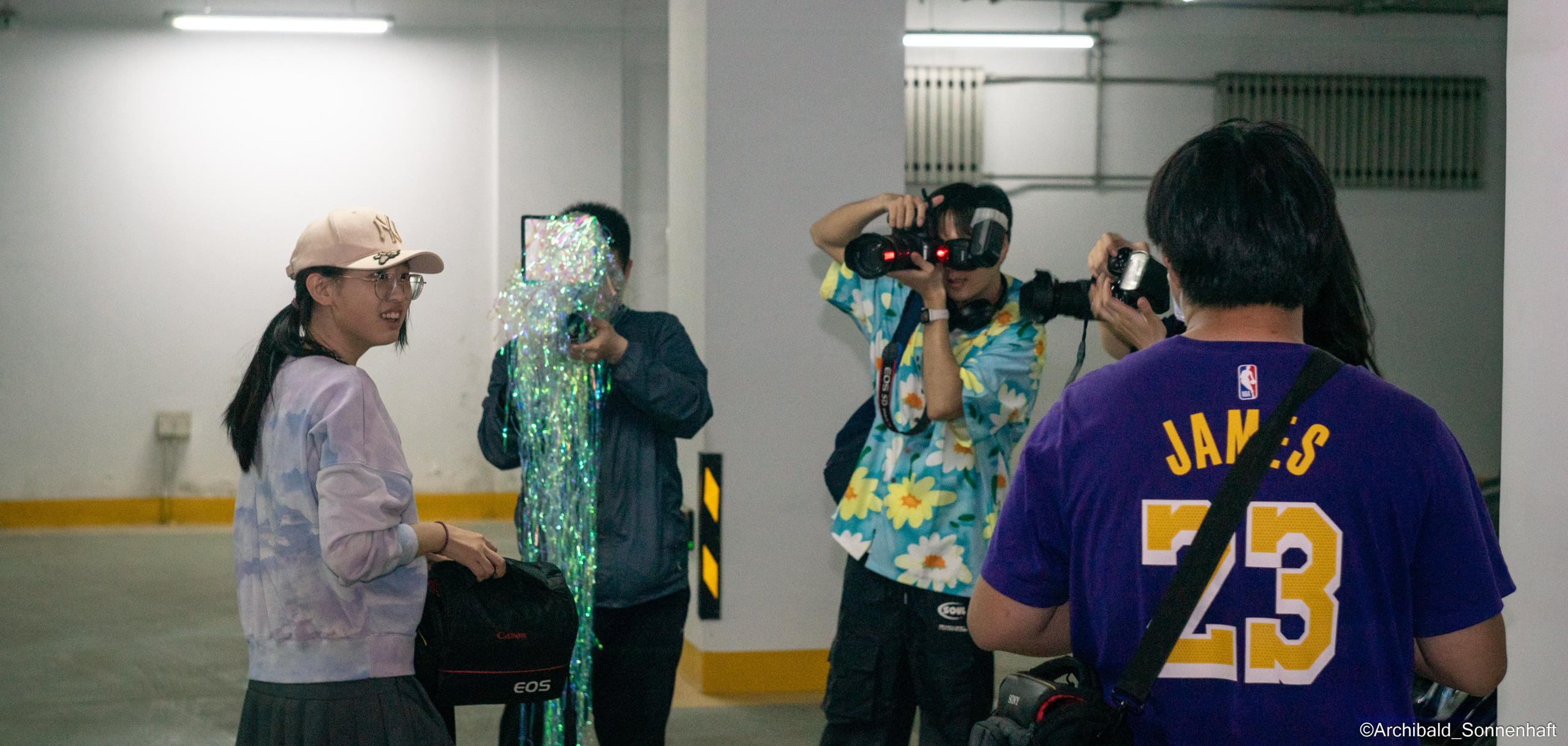 Underground photographers. Photographer in Guangzhou, China. Archibald Sonnenhaft