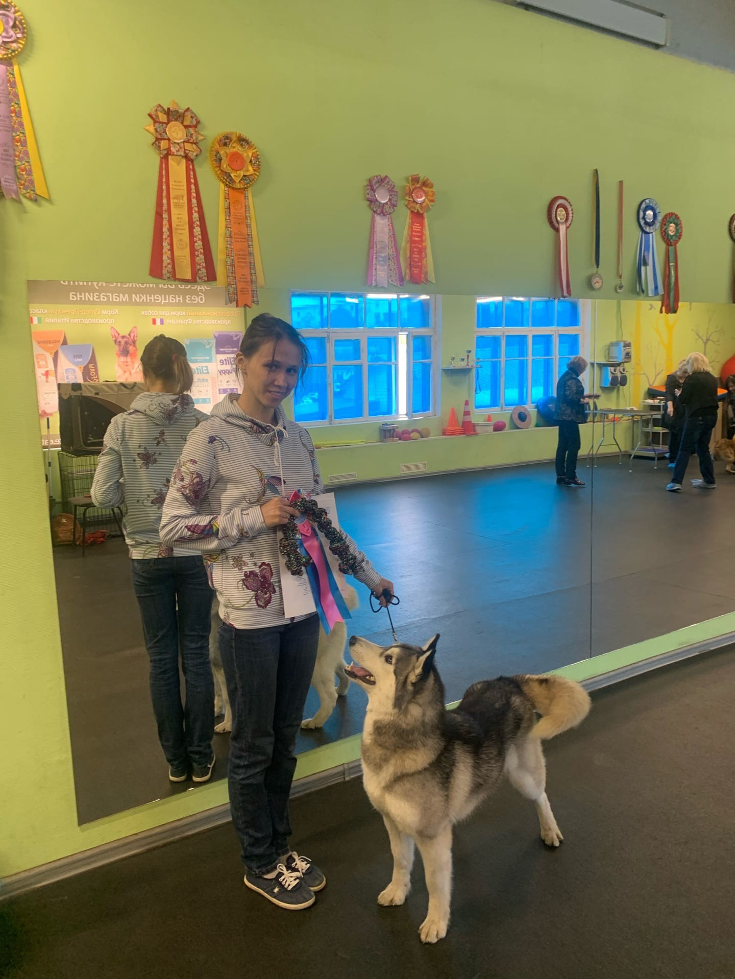 Племенной смотр. Судья РКФ/FCI — Эльвира Викторовна Сандакова. НРОО КЦ "Собаковод"