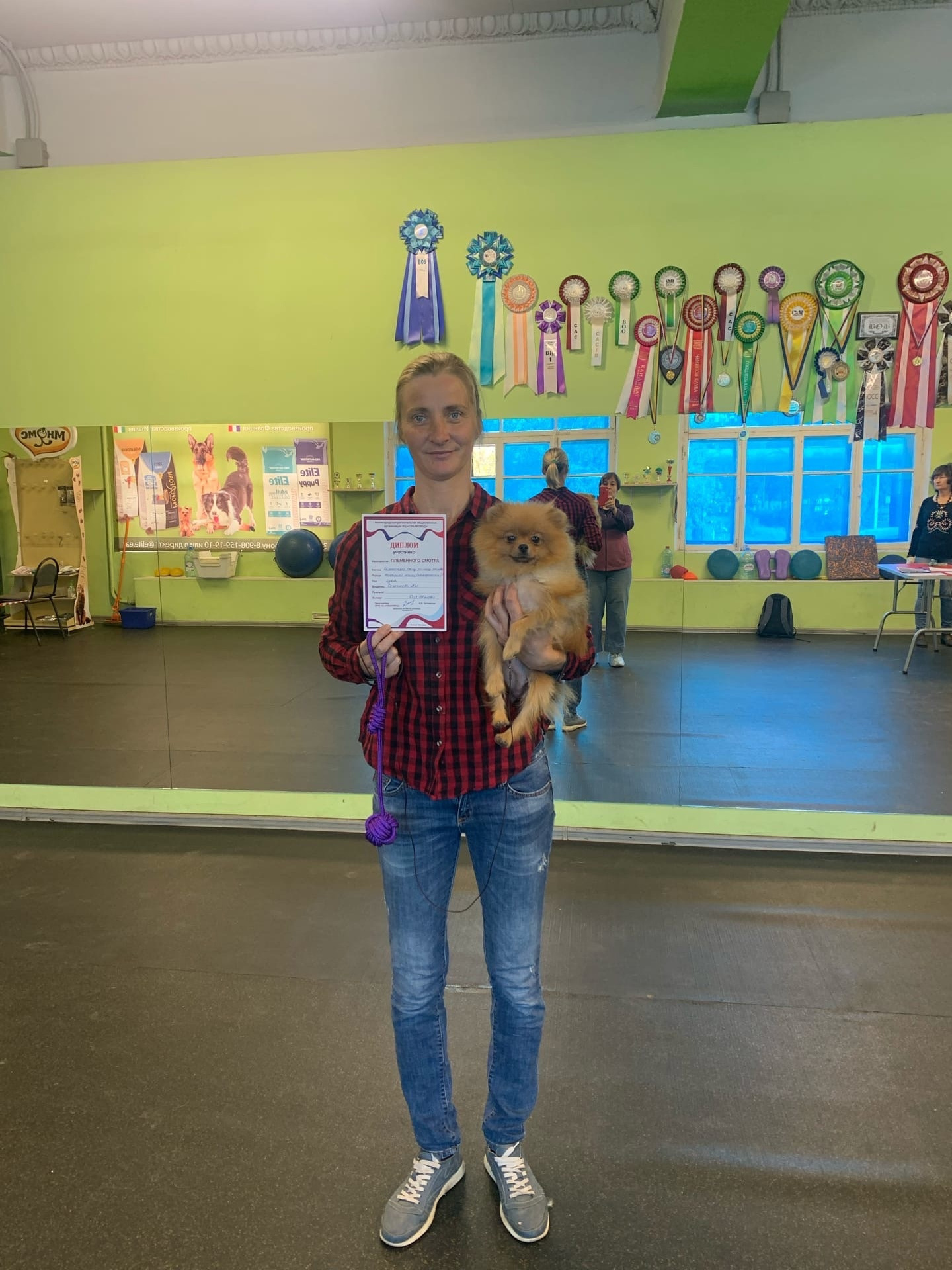 Племенной смотр, судья-эксперт РКФ/FCI Ольга Иосифовна Шилова. НРОО КЦ "Собаковод"