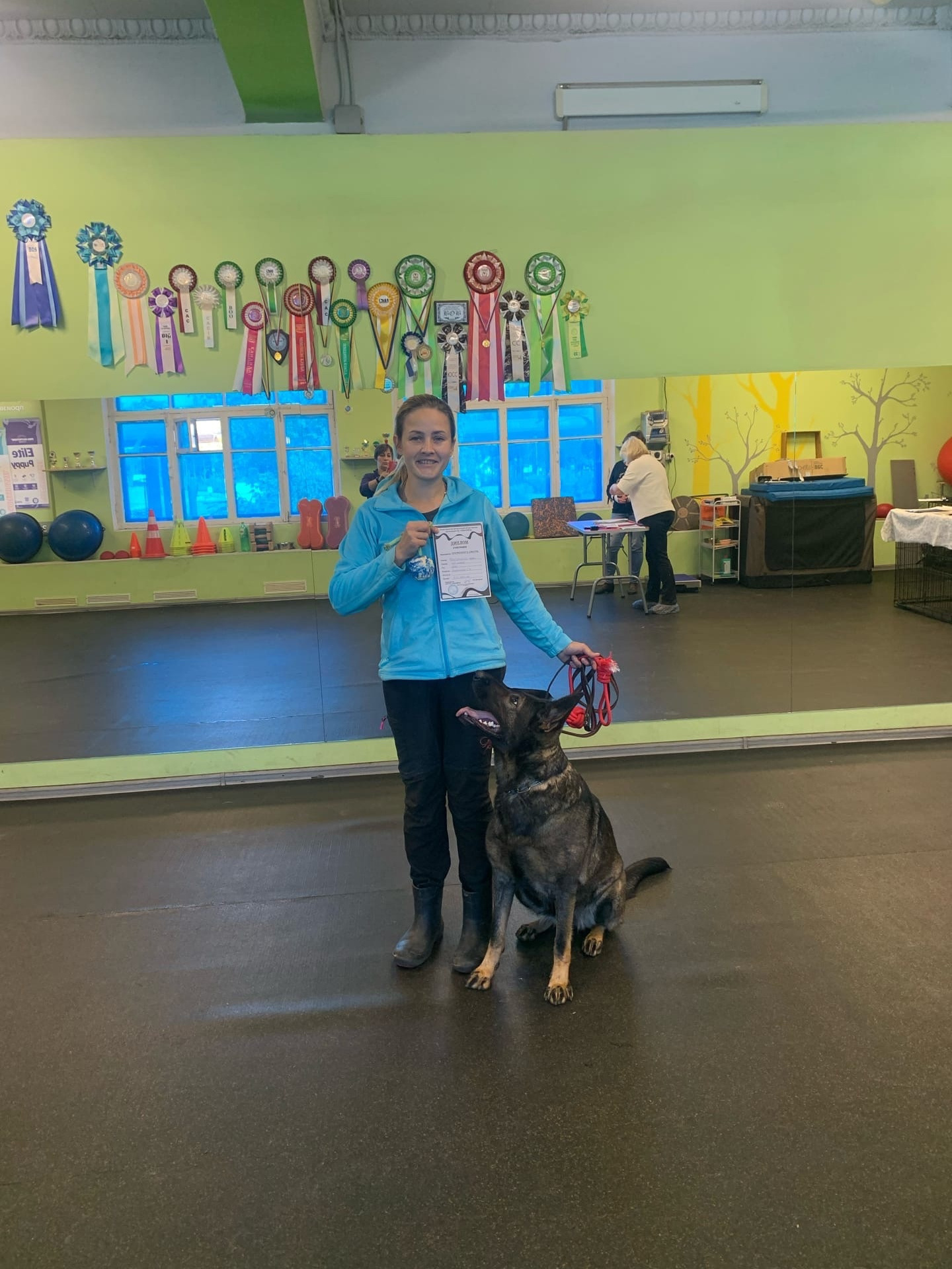 Племенной смотр, судья-эксперт РКФ/FCI Ольга Иосифовна Шилова. НРОО КЦ "Собаковод"