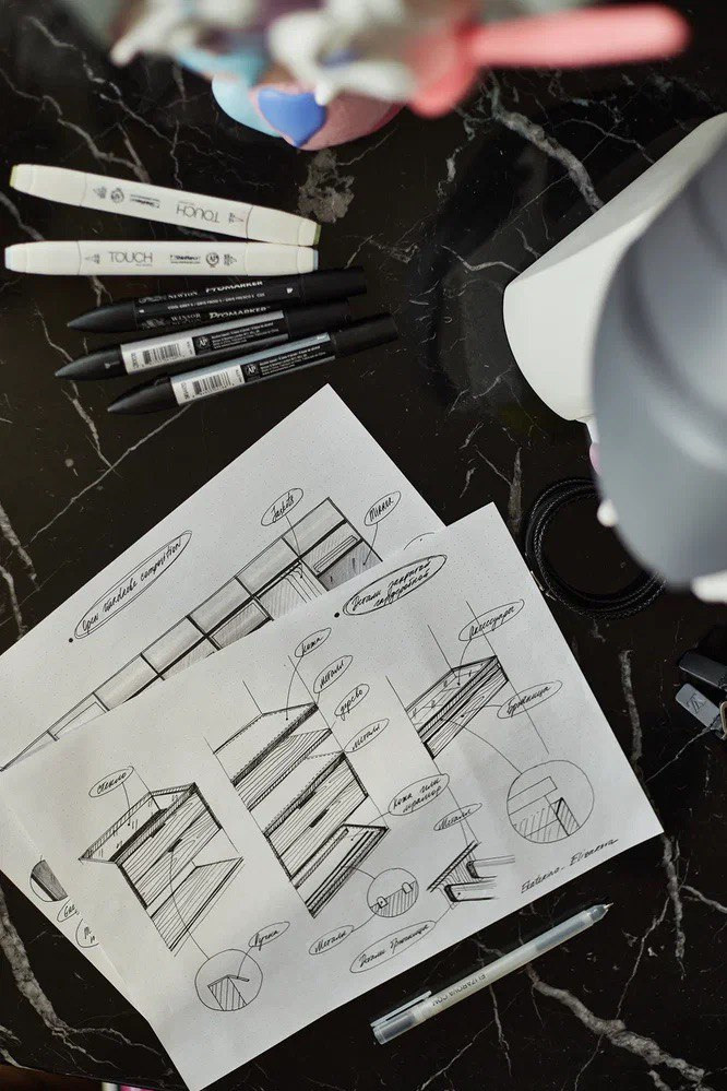 Black Raven. Elizarova Design Studio