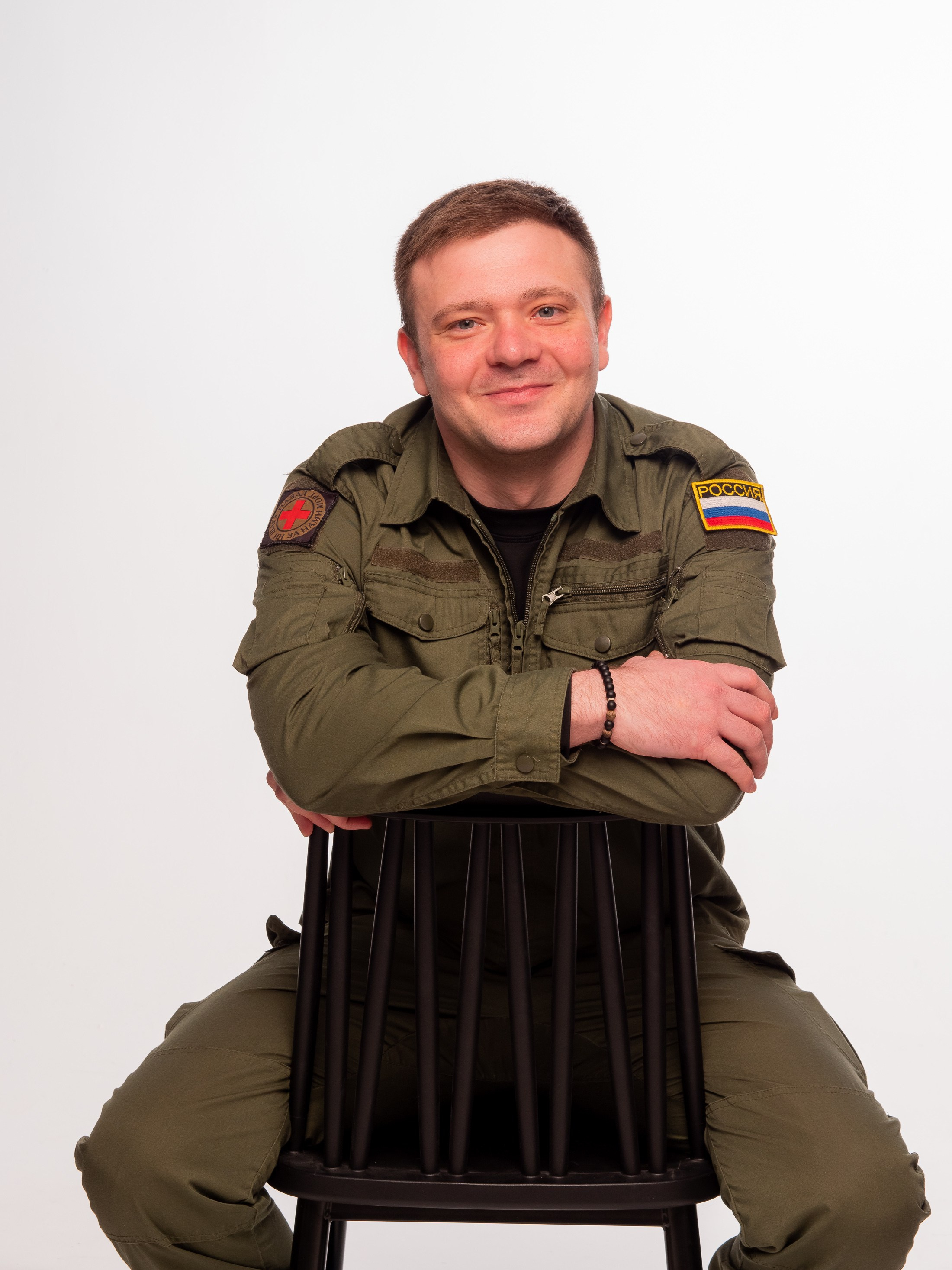 Съемка для выставки фотографий героев СВО. Фотограф Диана Одинцова в Волгограде