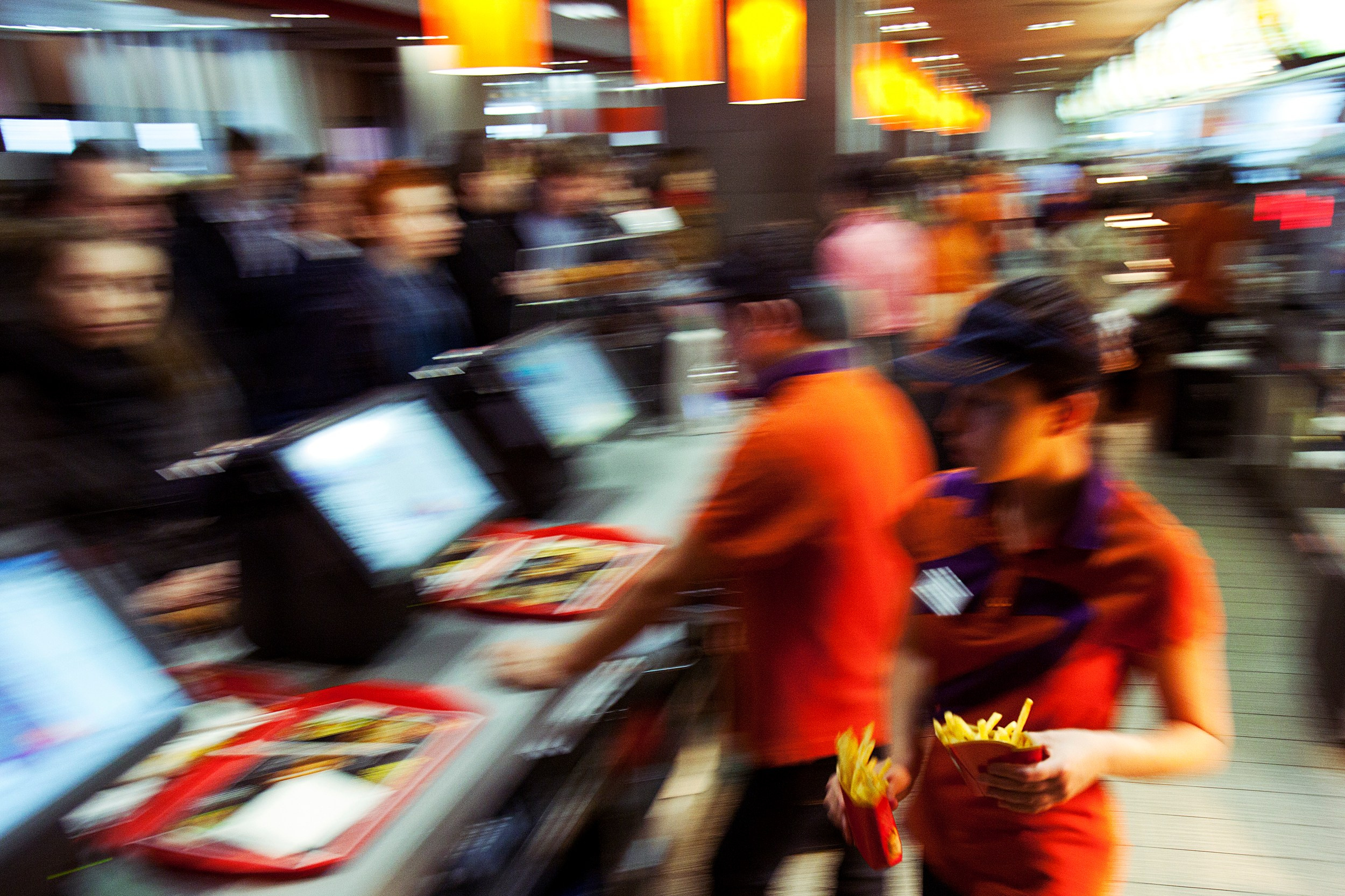 McDonalds. Pavel Golovkin