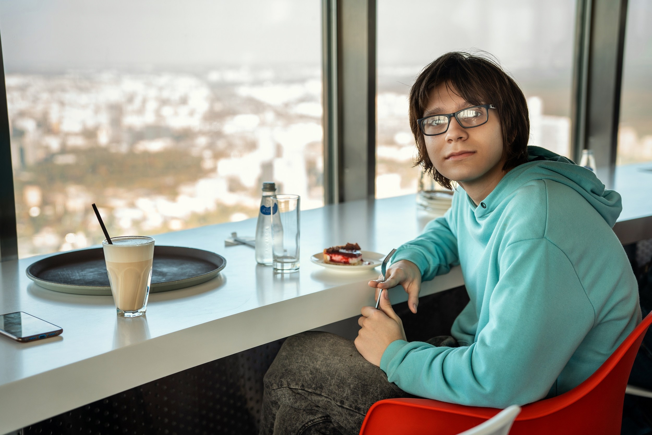 Егор в Останкино. Фотограф Павел Герасименко