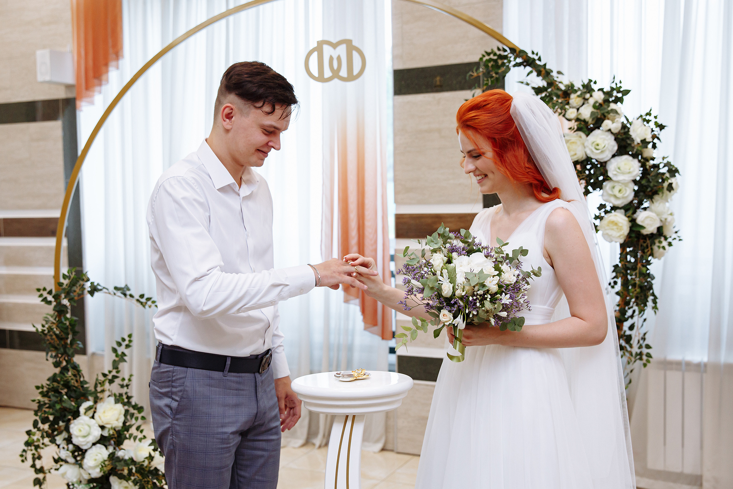 Церемония бракосочетания в Шипиловском ЗАГСе