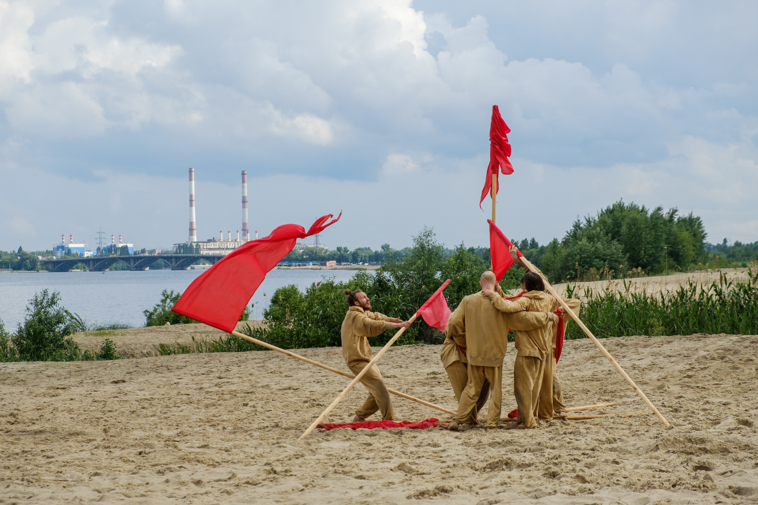 Перформанс «Новая Земля» на XI-ом Платоновском фестивале. Porto Photographer Kristina Brazhnikova