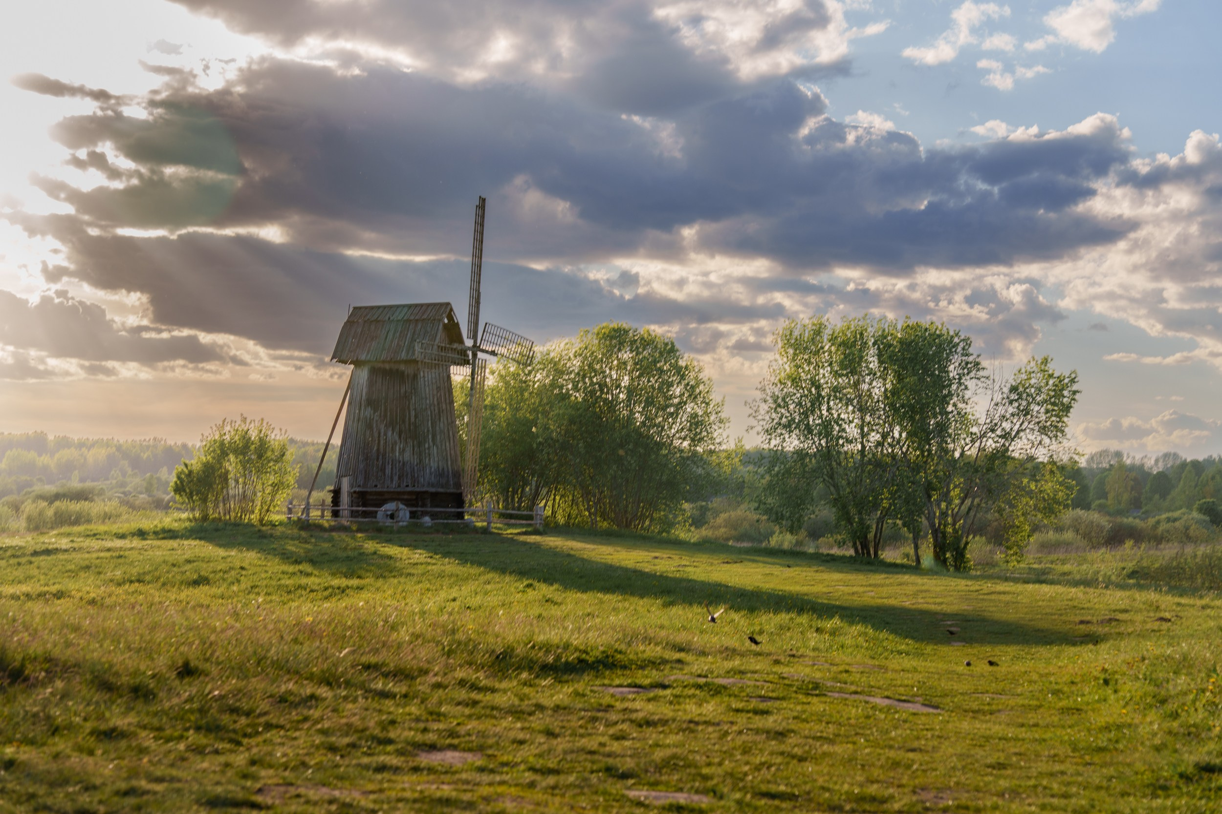 Landscape of the Pushkin Museum-Reserve in Mikhailovsky