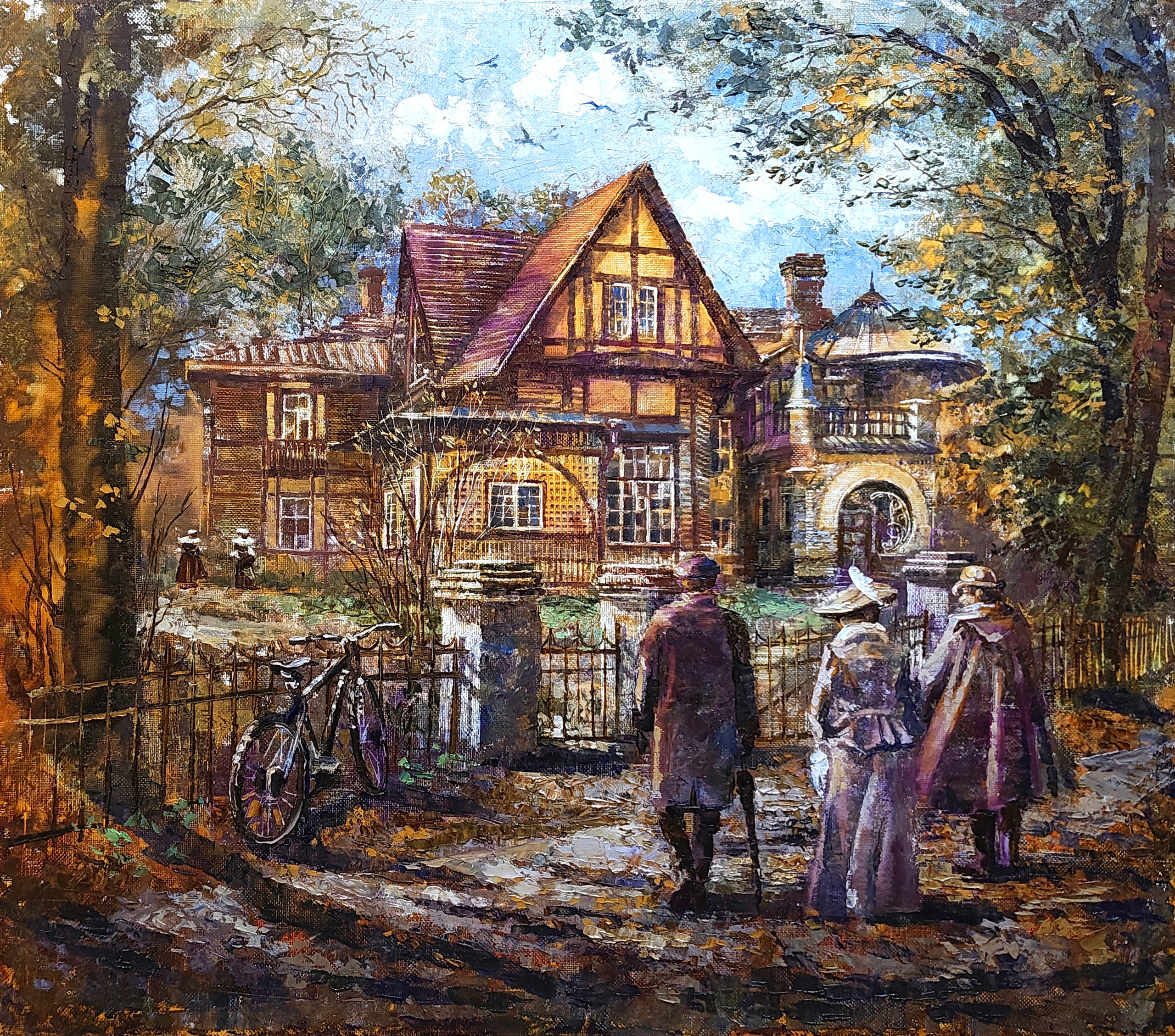 Новосельская Марина галерея картин. НТОХ  «КОЛЛАЖ»