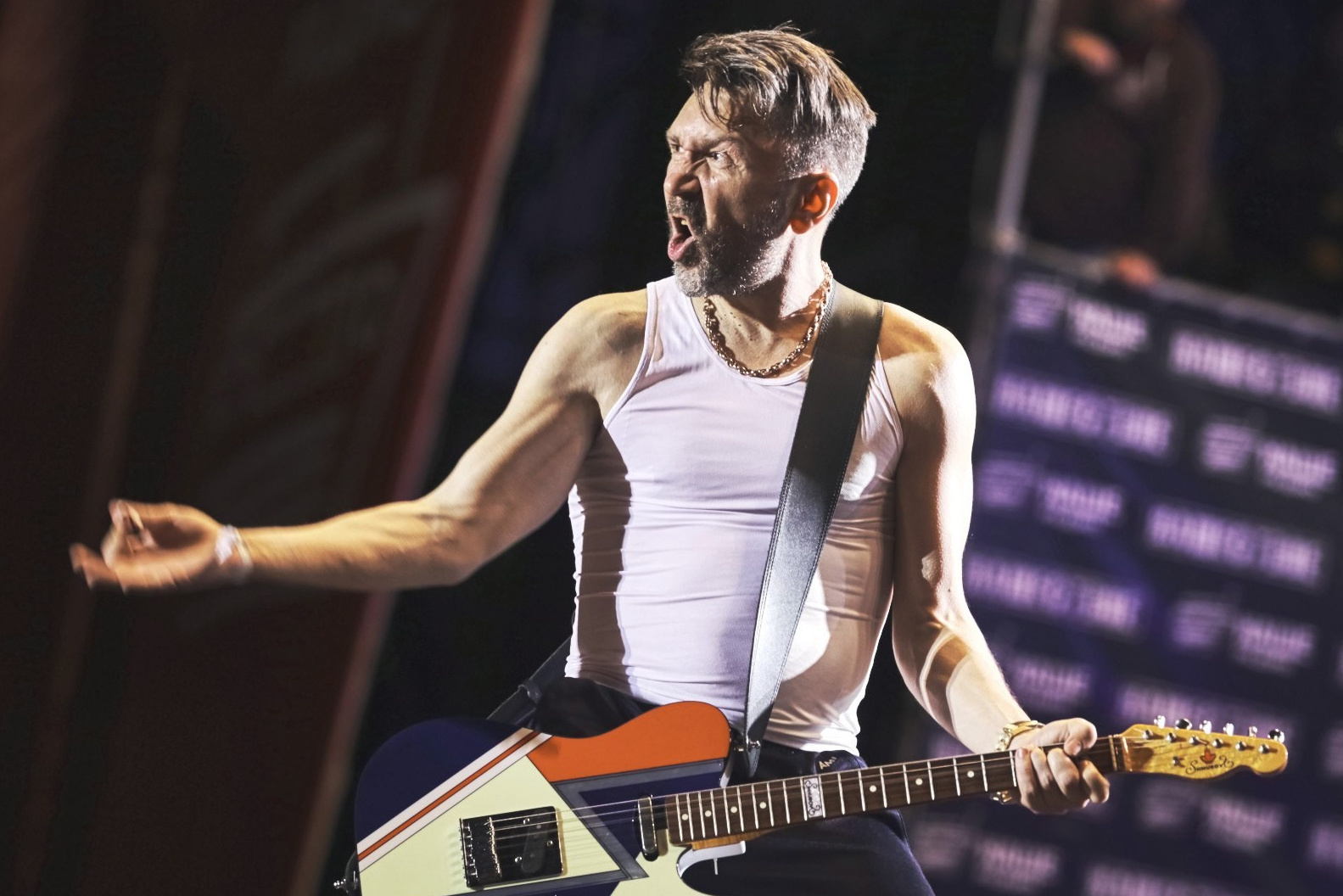 Группировка Ленинград и Сергей Шнуров на фестивале Нашествие