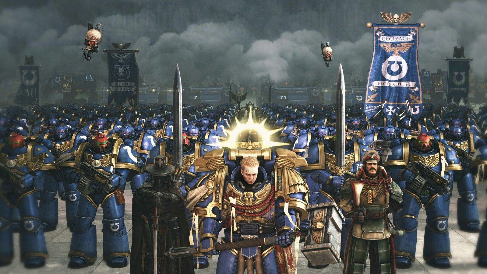 Кольцо в стиле Вахи для фанатов Warhammer 40,000 купить на заказ