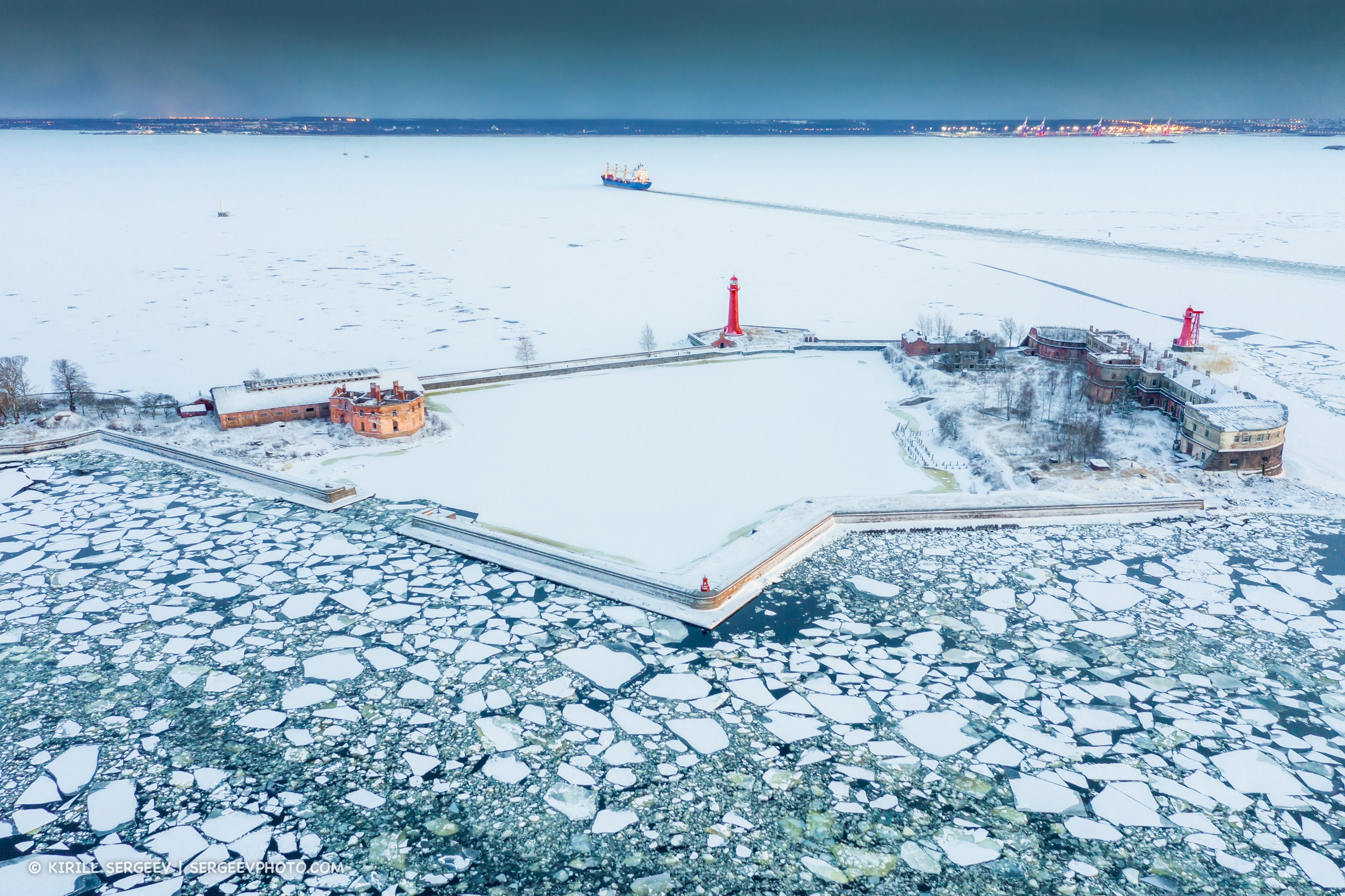 Defensive forts of Kronstadt. Photographer Kirill Sergeev | Moscow