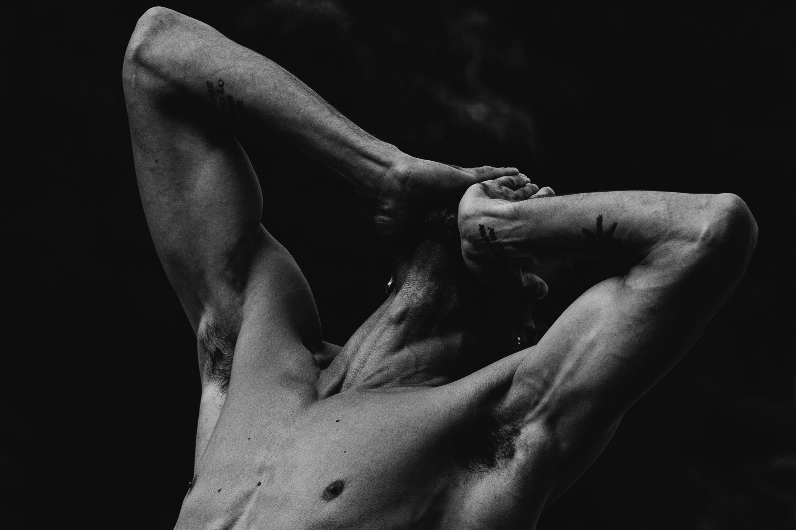 Снимок в чб Вити тела 