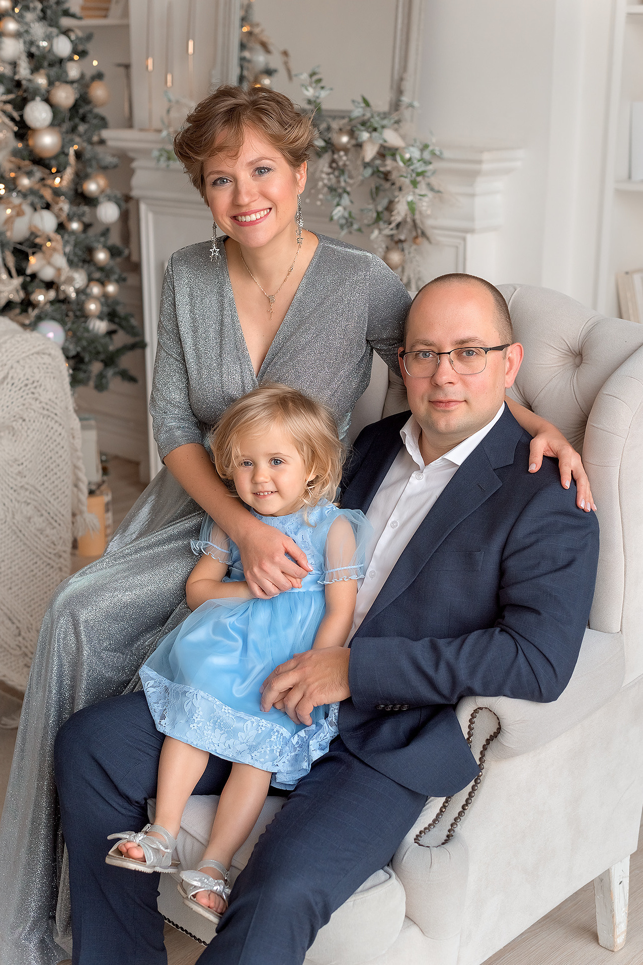 Новогодняя фотосессия в Санкт-Петербурге. Фотограф Юлия Кондратьева