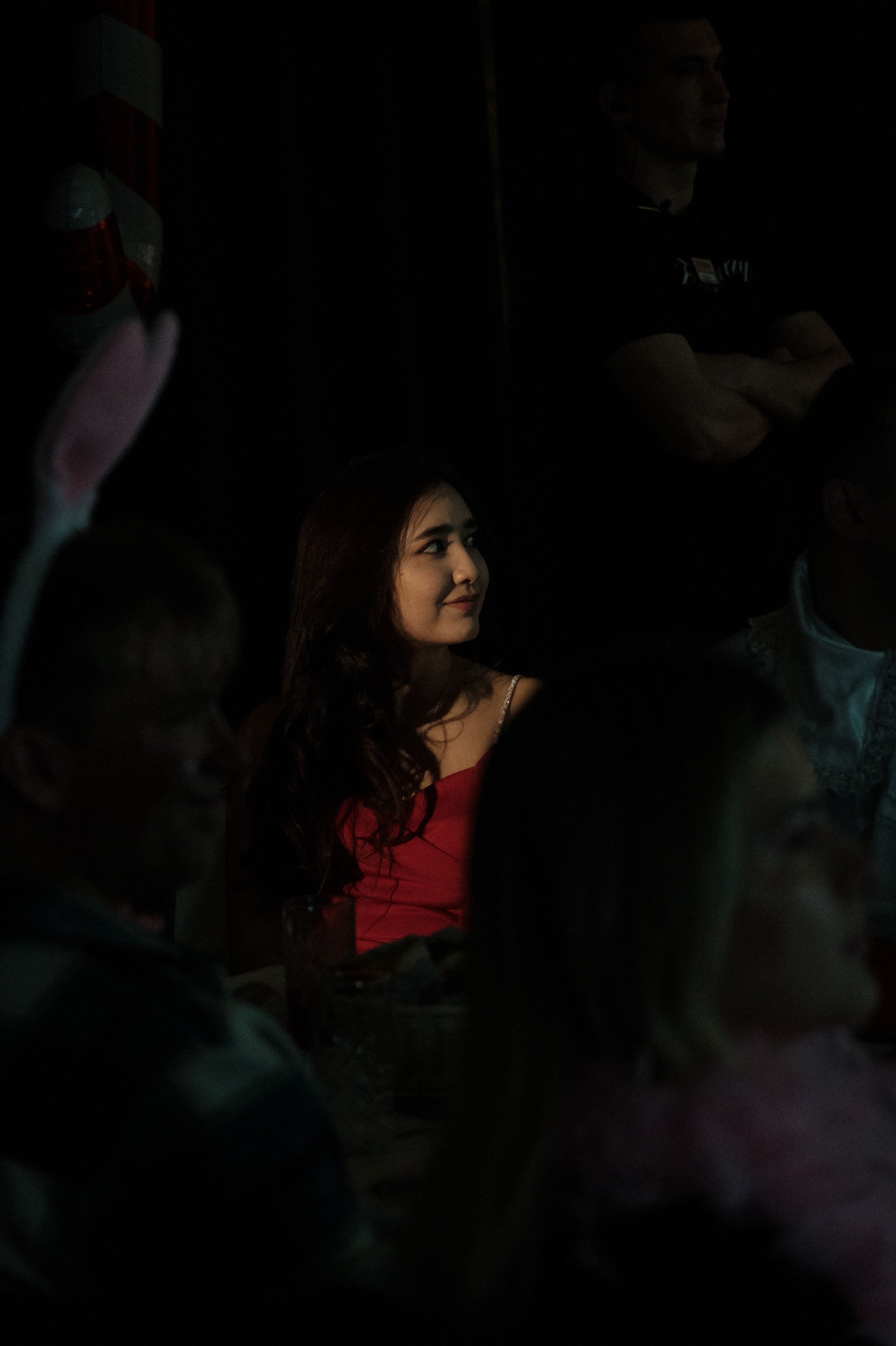 Brand event with presentation and guests