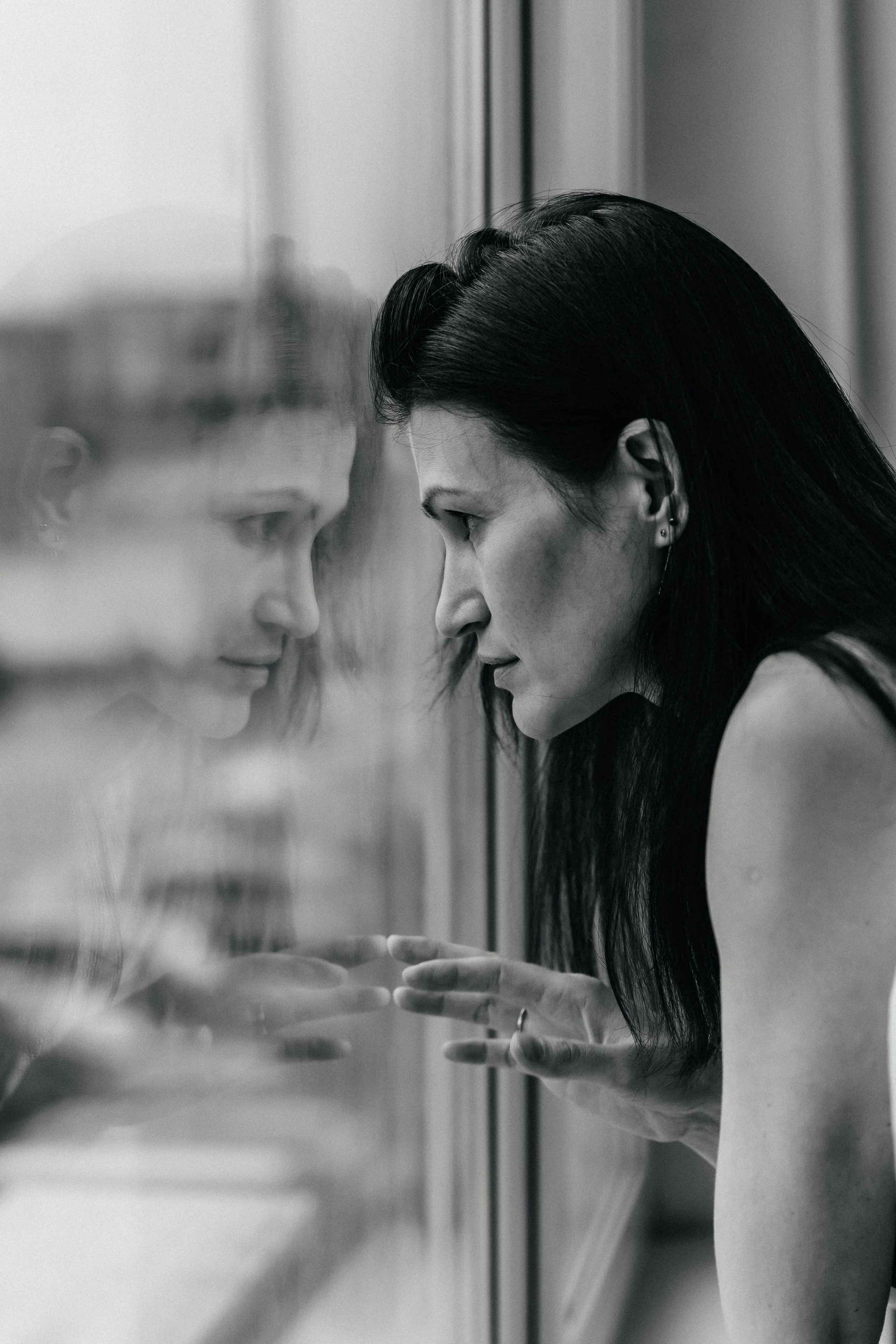 Игра с отражениями в фотографии. Женский портретный фотограф в Нижнем Новгороде и Москве, Юлия Балашова