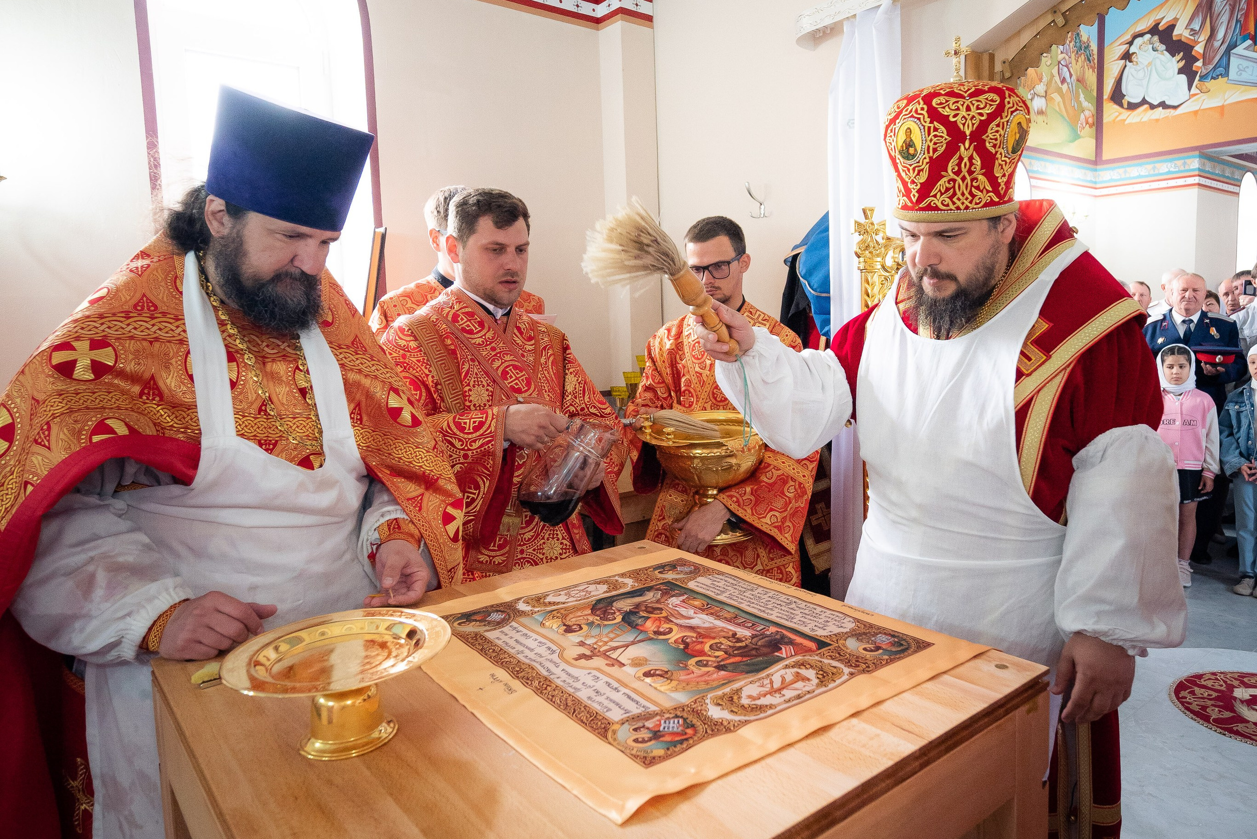 СЪЕМКИ — 2024. Антон и Татьяна Денисенко — В храме