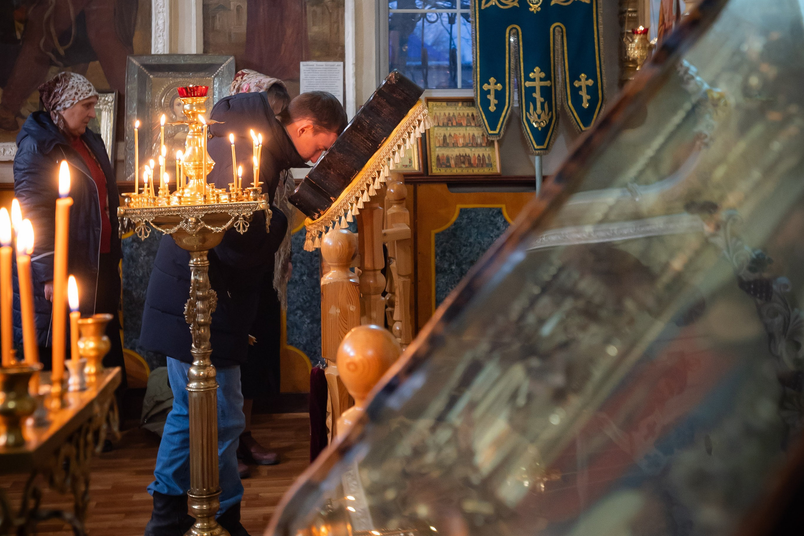 СЪЕМКИ — 2024. Антон и Татьяна Денисенко — В храме