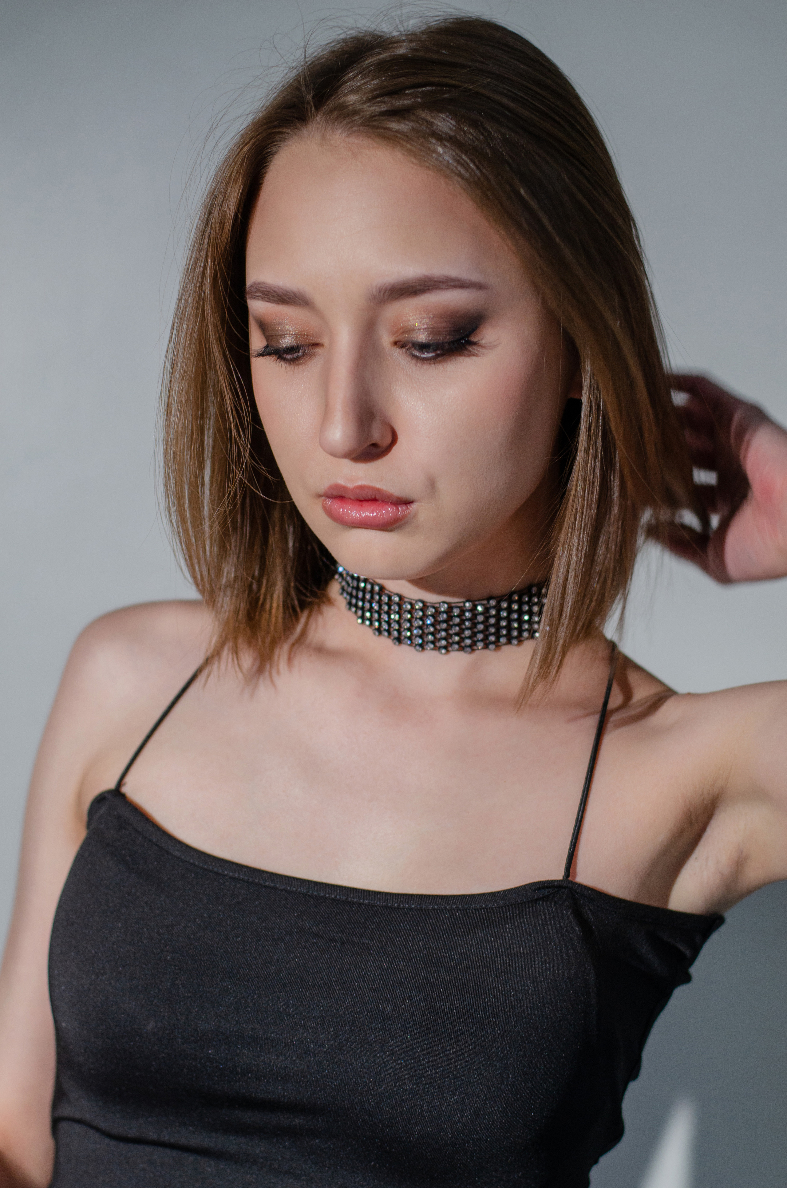 смоки айс макияж глаз пример