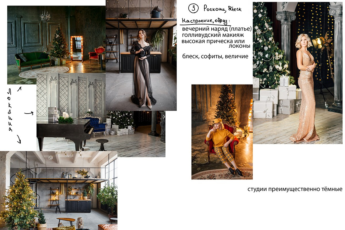 Доска настроения фотографа или мудборд: что это и для чего. Портретный и имиджевый фотограф в Самаре Кристина Тихонова