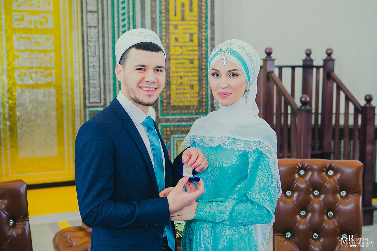 подарок невесте, махр, украшение для невесты, никах в мечети, мечеть ярдэм, фотограф казань