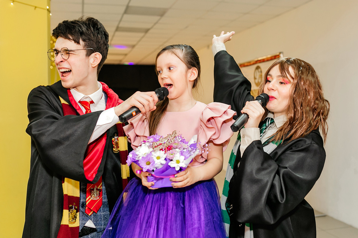 Детский день рождения в стиле Гарри Поттера. Детский и семейный фотограф в Екатеринбурге