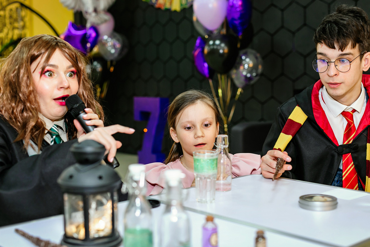 Детский день рождения в стиле Гарри Поттера. Детский и семейный фотограф в Екатеринбурге