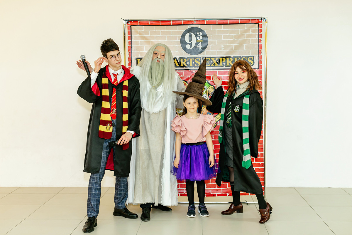 Детский день рождения в стиле Гарри Поттера. Детский и семейный фотограф в Екатеринбурге