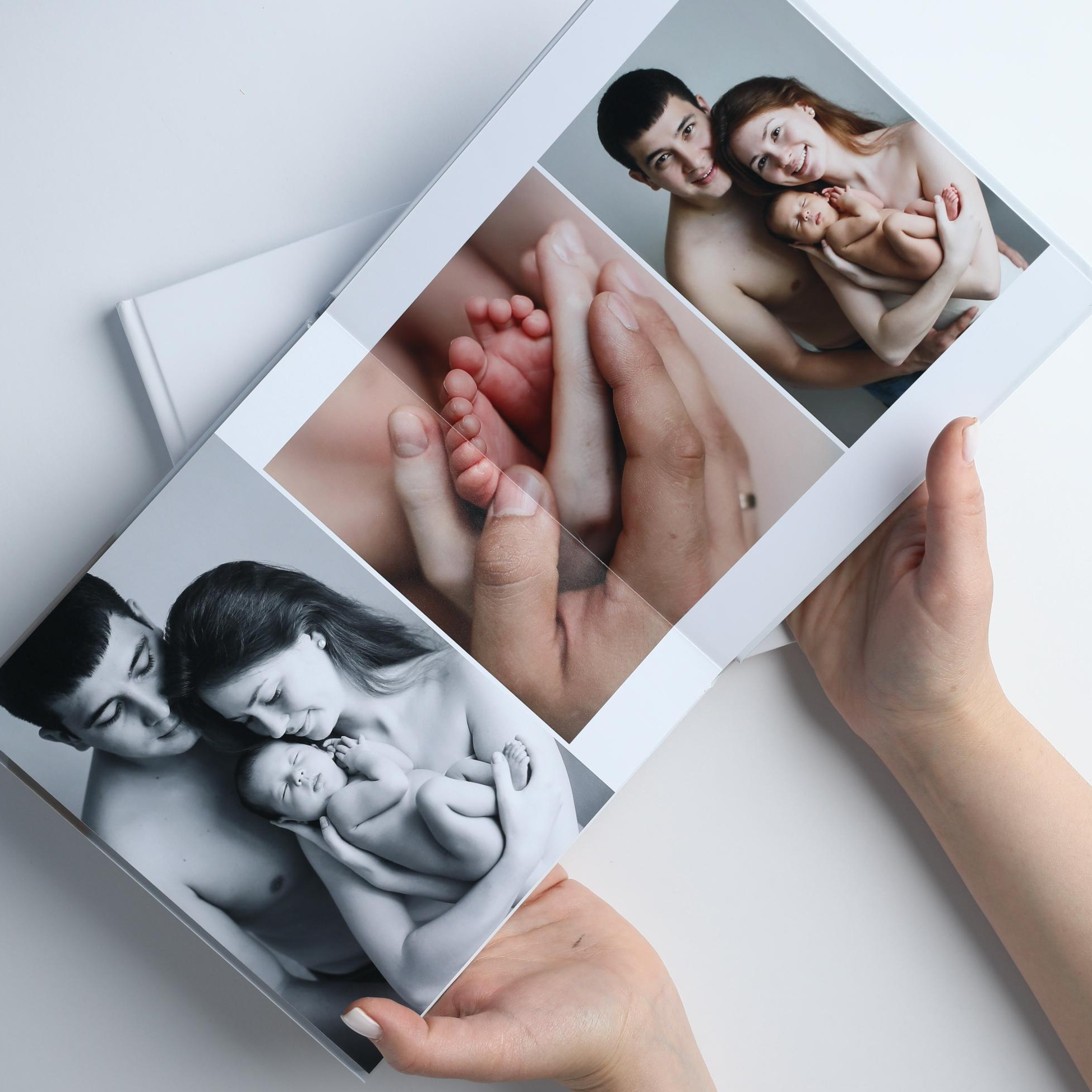 Фотокниги. Фотограф новорожденных Елена Панова