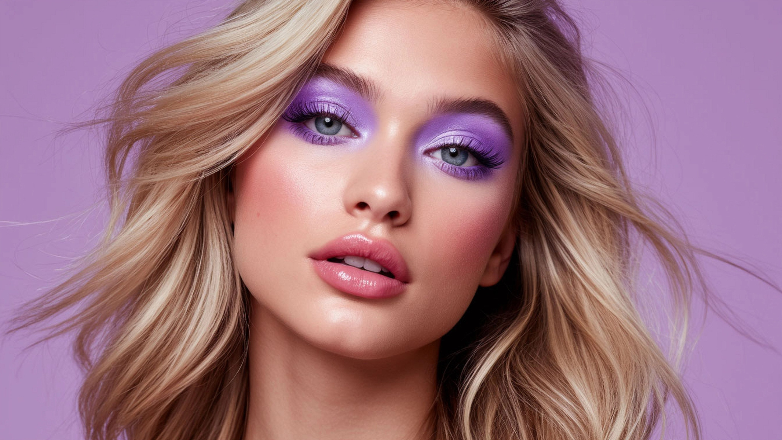 Лавандовый макияж: тренд зимы 2025/26