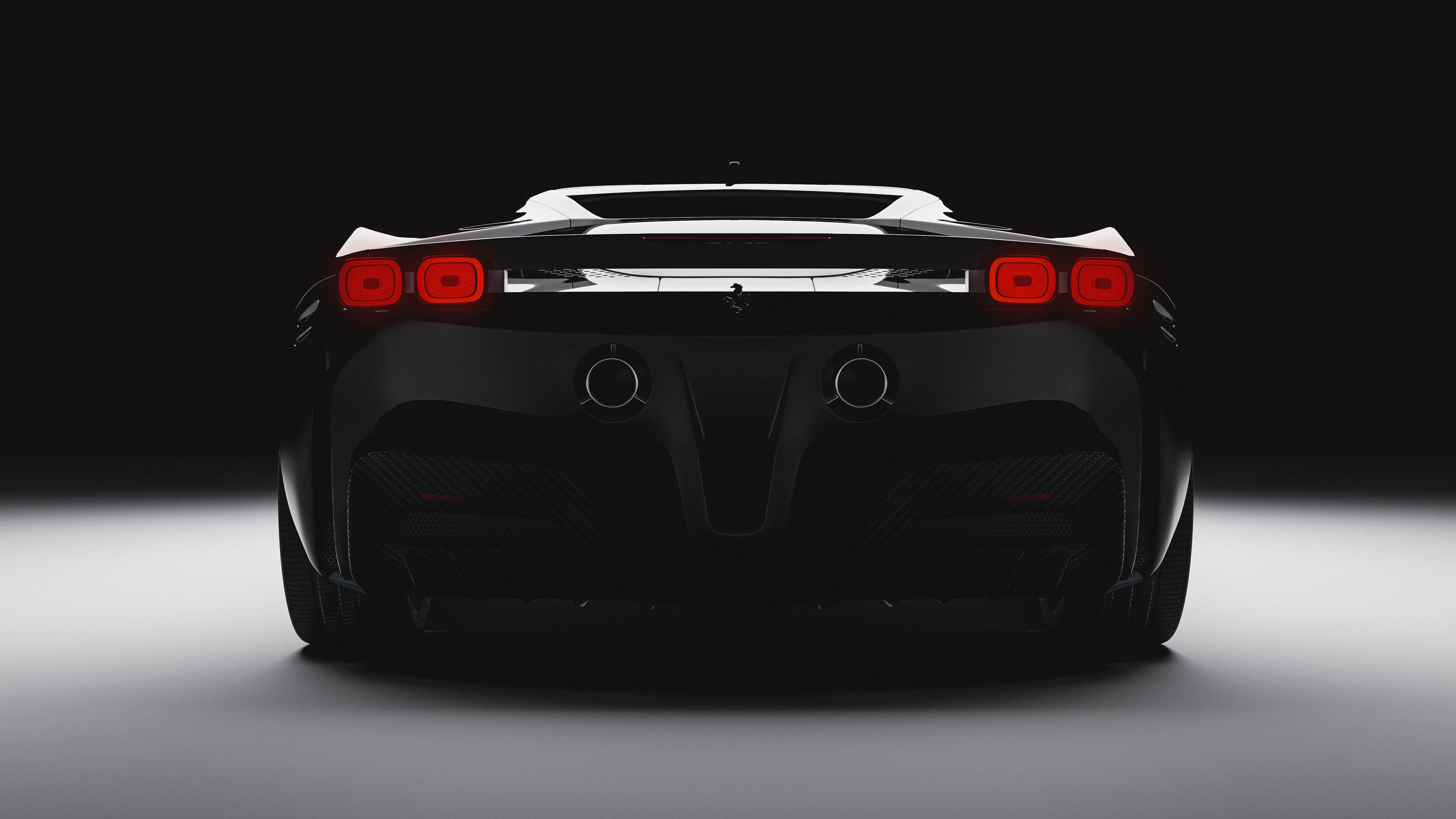 FerrariSF90. Архитектурная визуализация