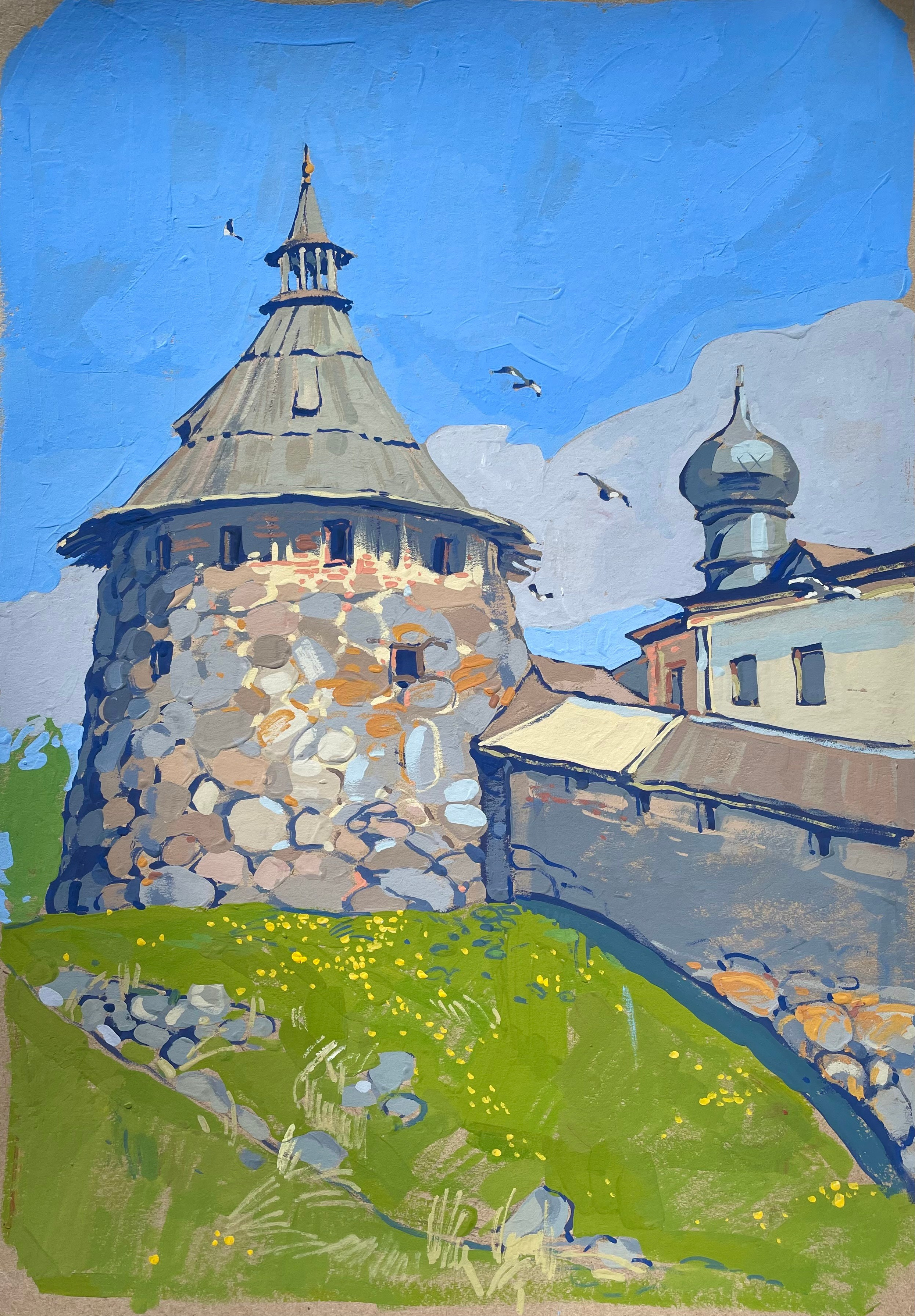 Пейзажи. Художница Лиза Владимирова