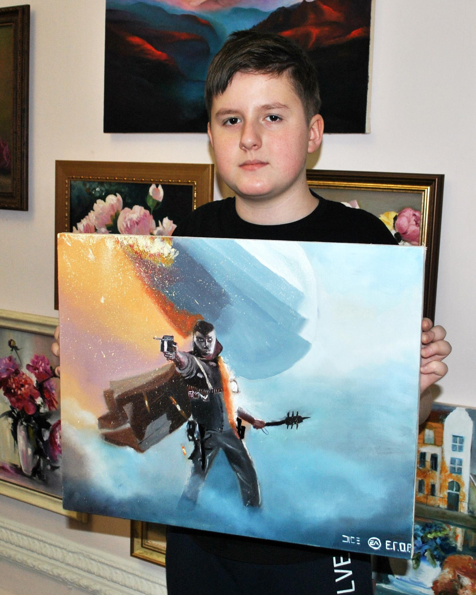 大師班. 根據照片訂購繪畫和肖像。藝術家 Sofia Rechling