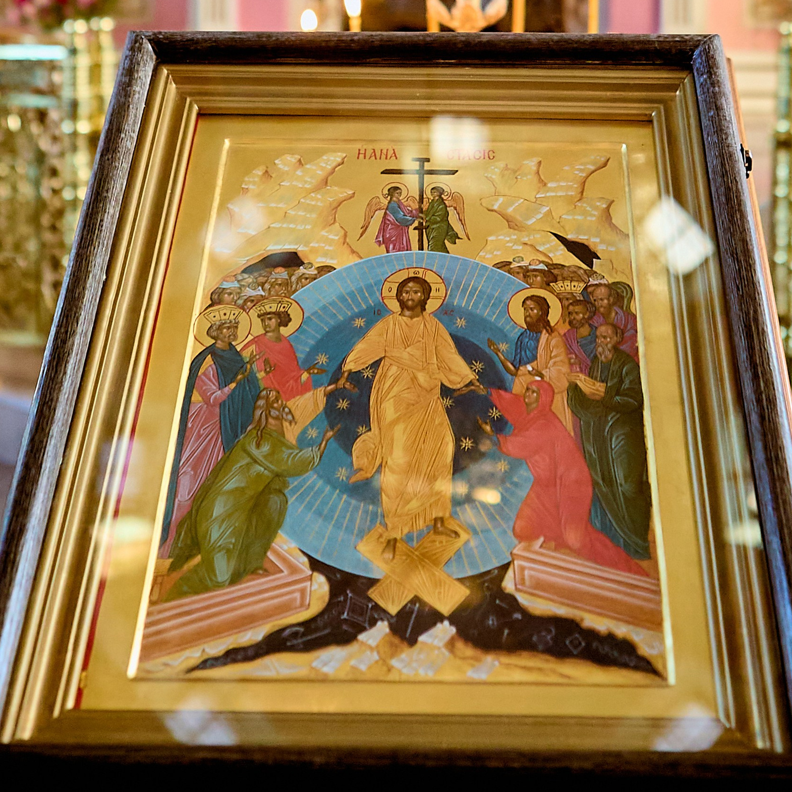 Воскресная Литургия в храме преп. Серафима Саровского г. Дзержинск. Фото Православного портретного фотографа Николая Голованова